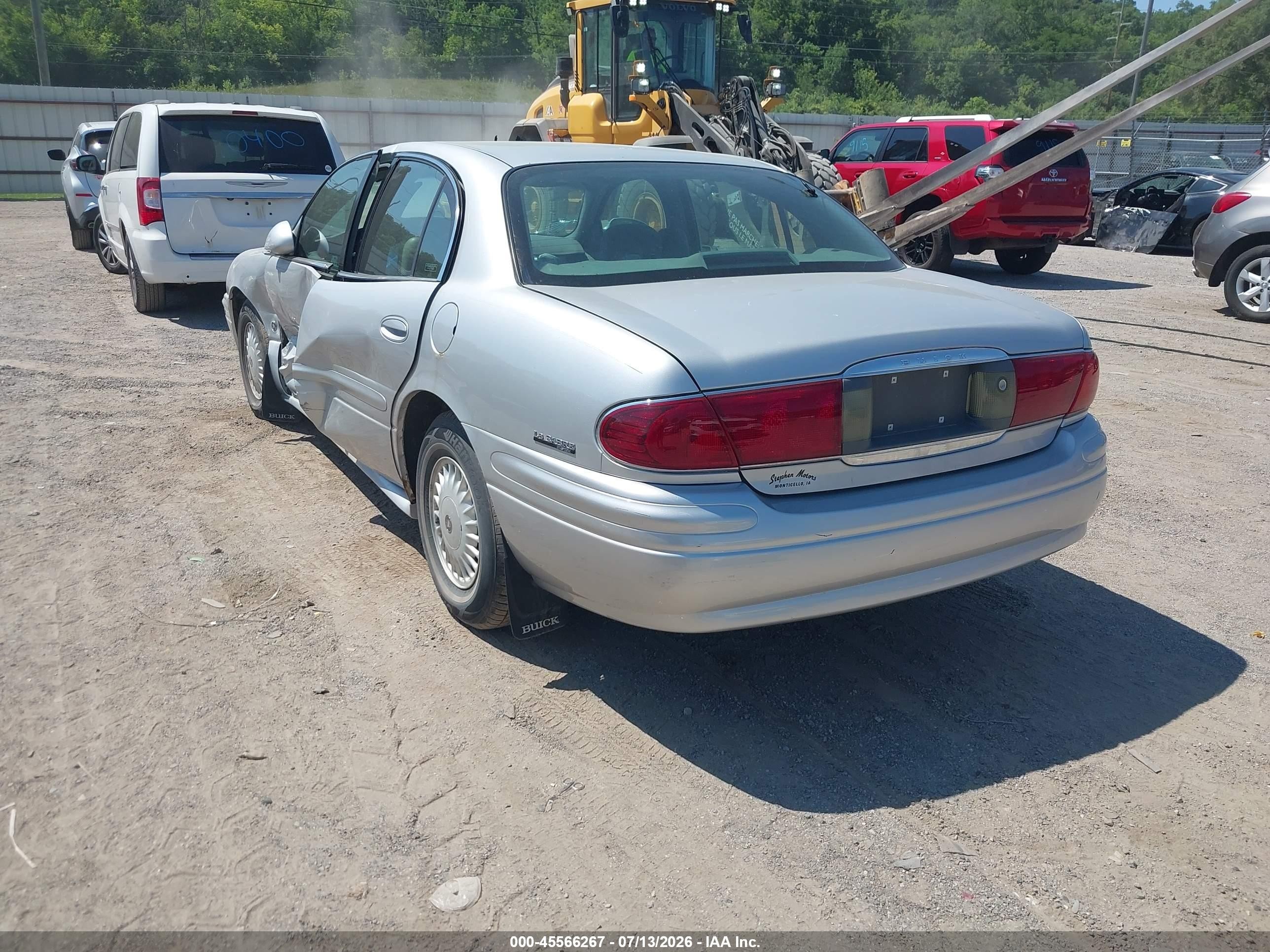 2000 Buick Lesabre Custom Silver vin: 1G4HP54K4Y4273465