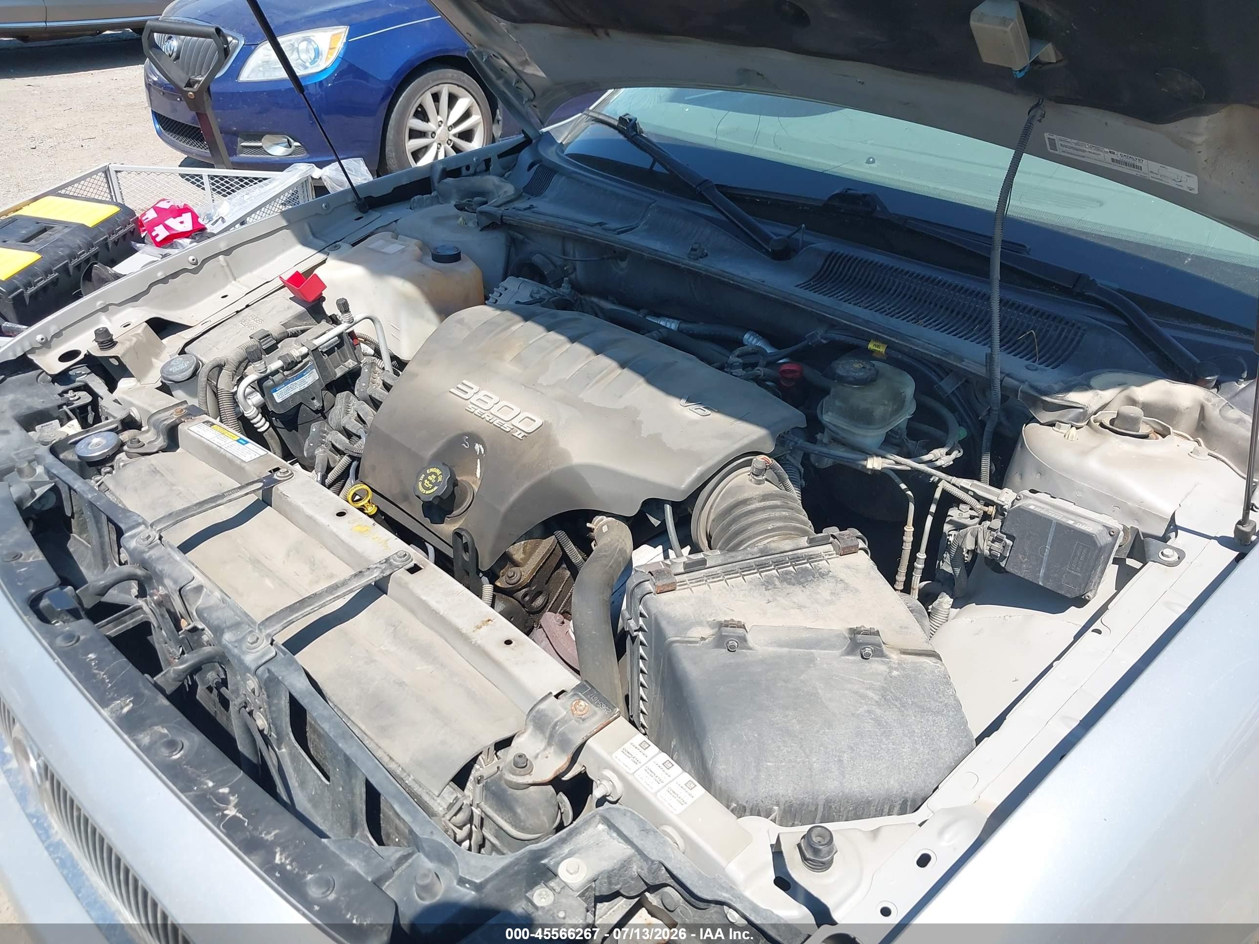 2000 Buick Lesabre Custom Silver vin: 1G4HP54K4Y4273465