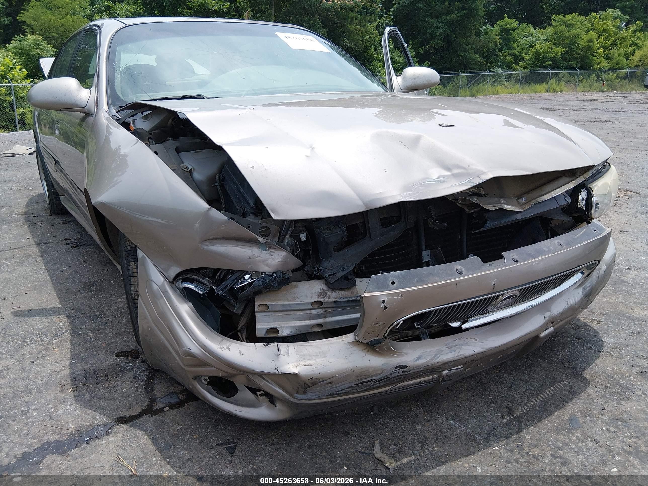 2000 Buick Lesabre Custom Gold vin: 1G4HP54K4YU296681