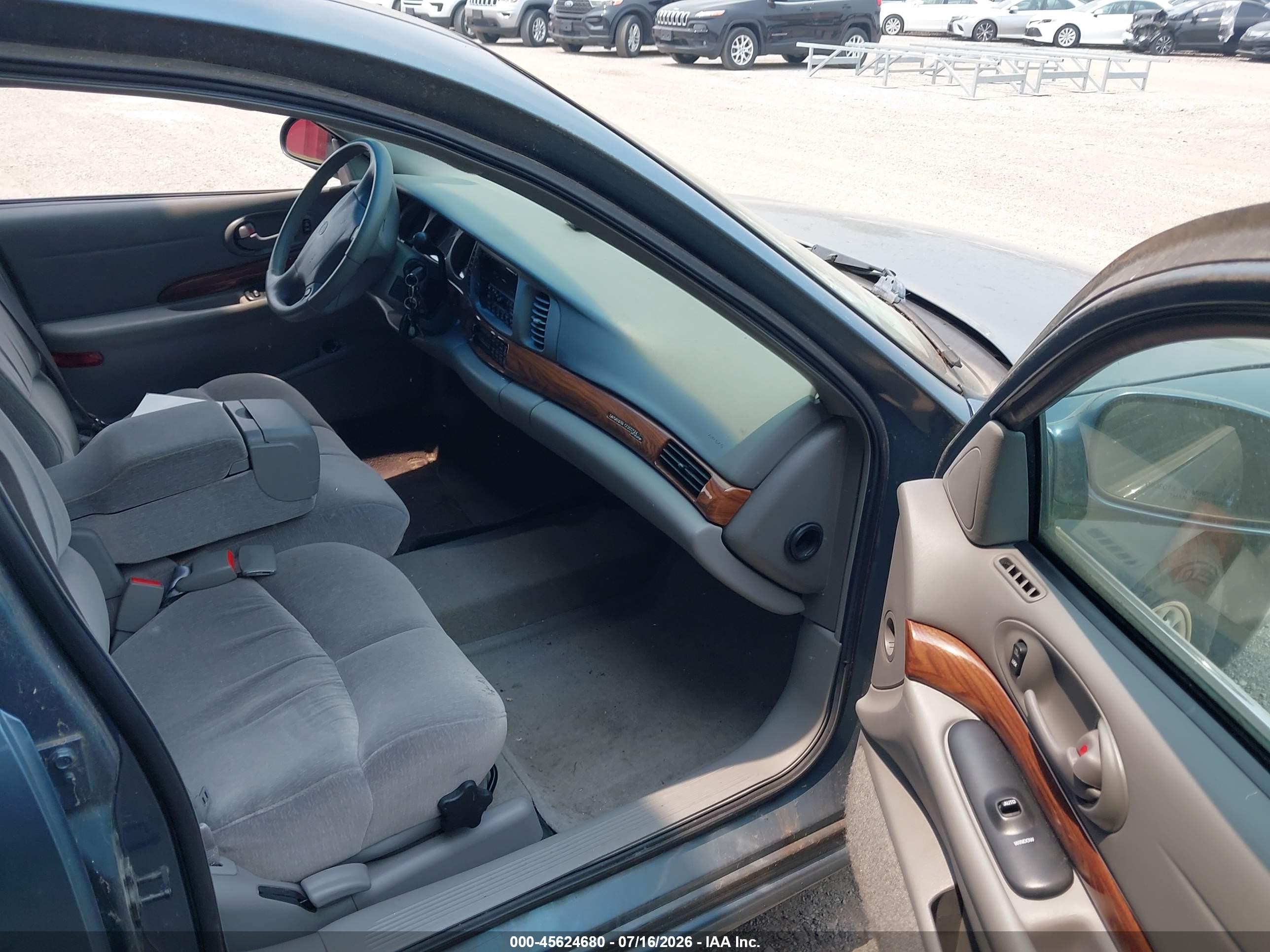 2000 Buick Lesabre Custom Blue vin: 1G4HP54K4YU309574