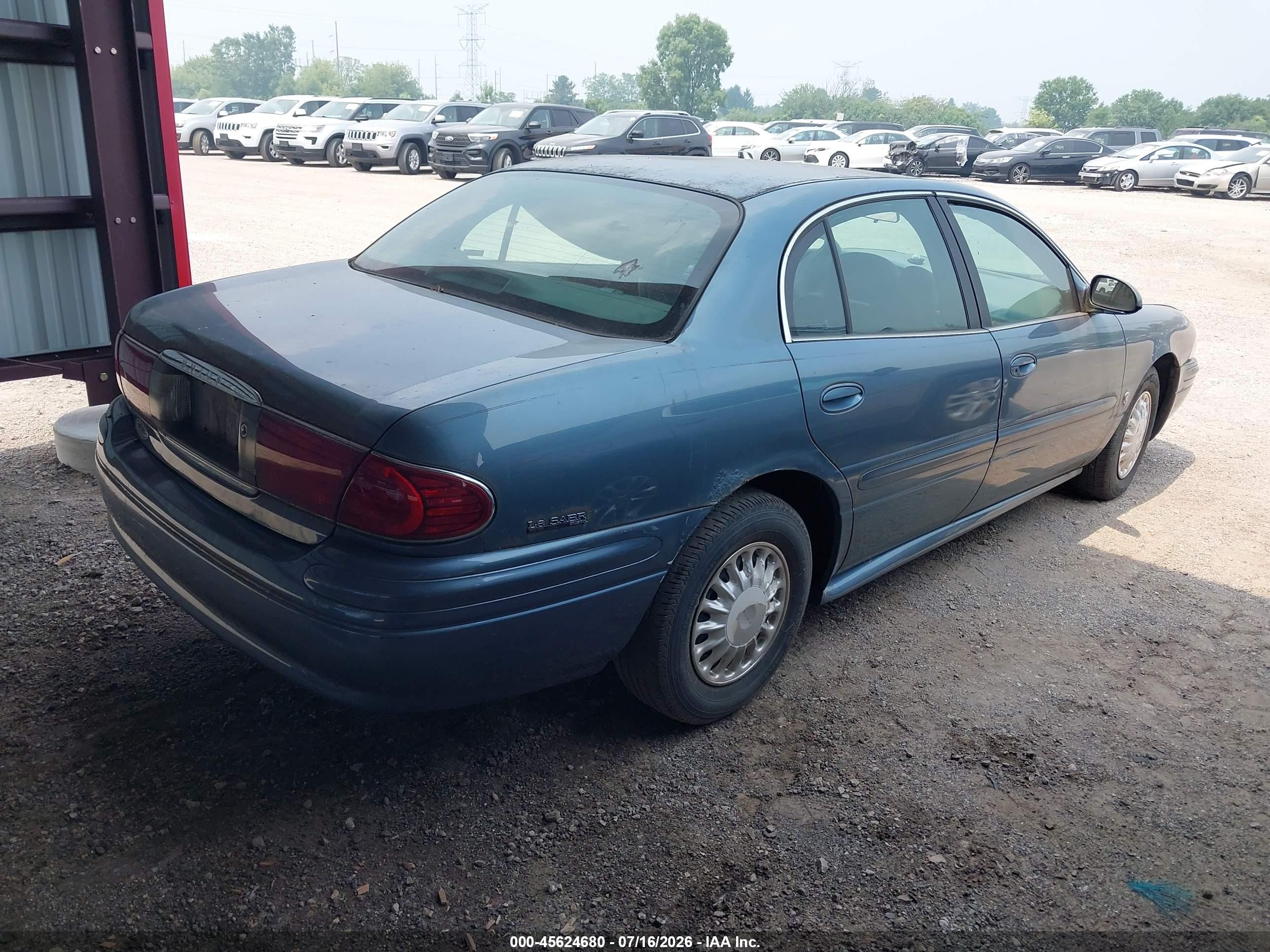 2000 Buick Lesabre Custom Blue vin: 1G4HP54K4YU309574
