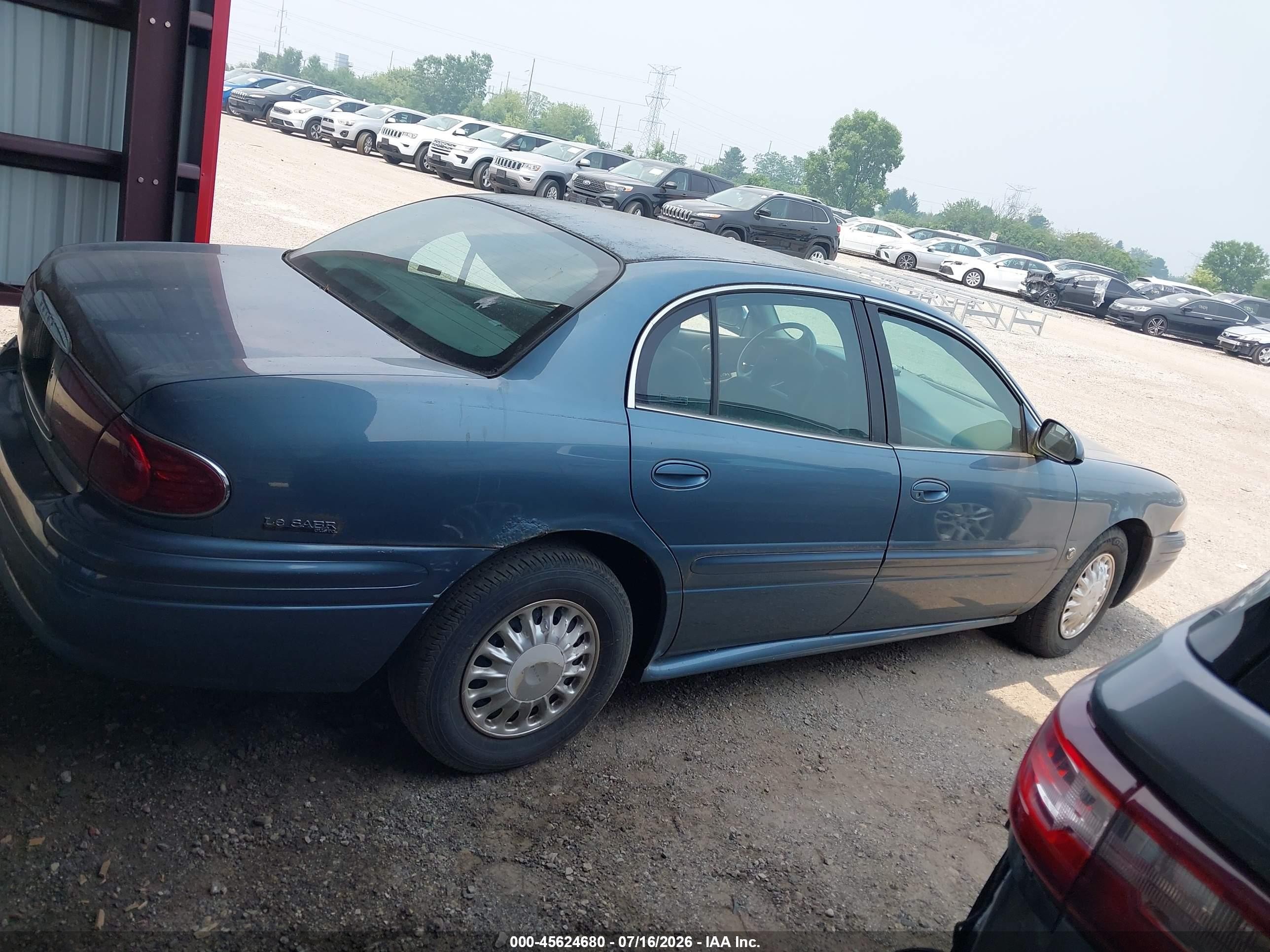 2000 Buick Lesabre Custom Blue vin: 1G4HP54K4YU309574