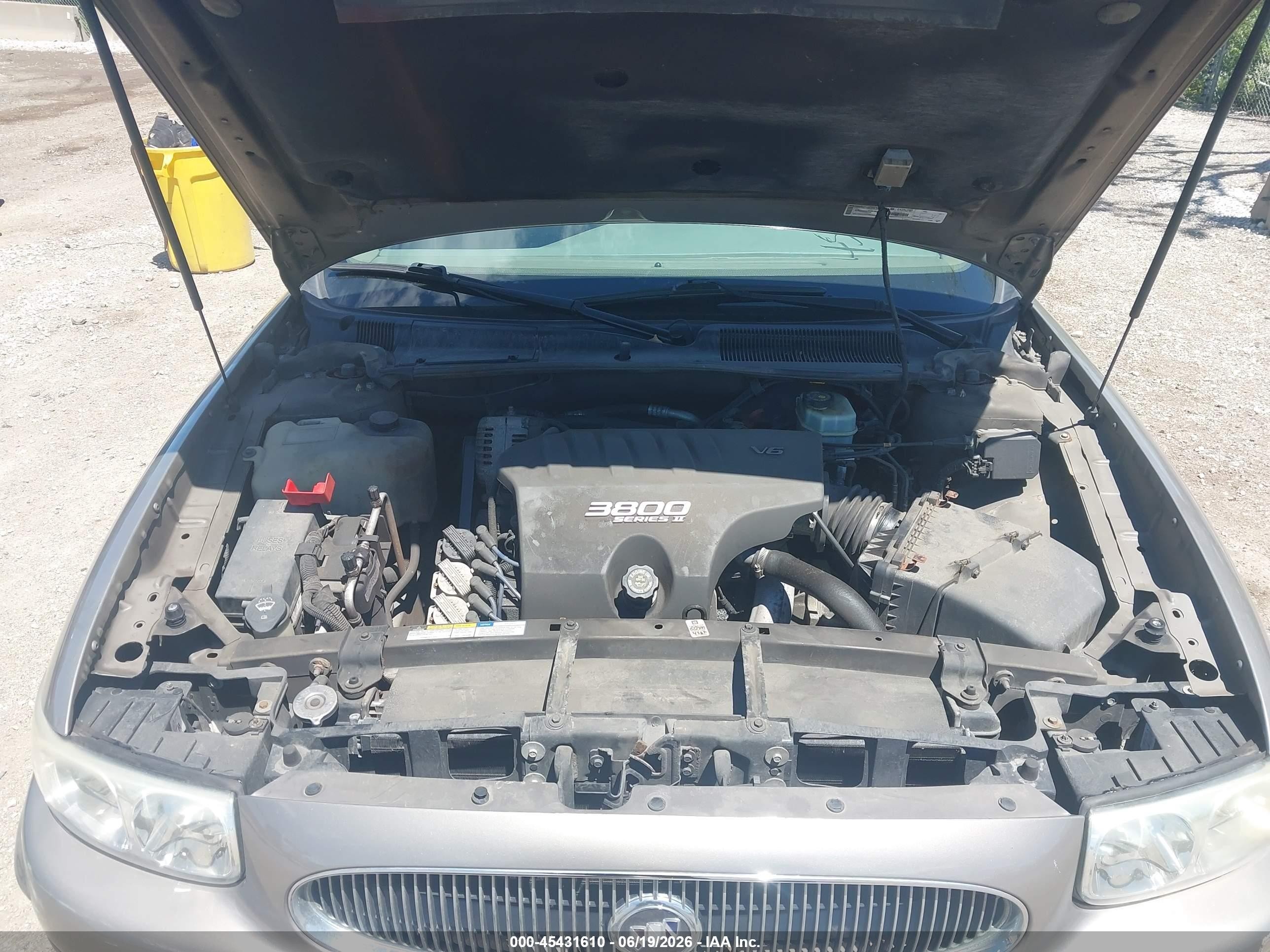 2001 Buick Lesabre Custom Silver vin: 1G4HP54K514279216