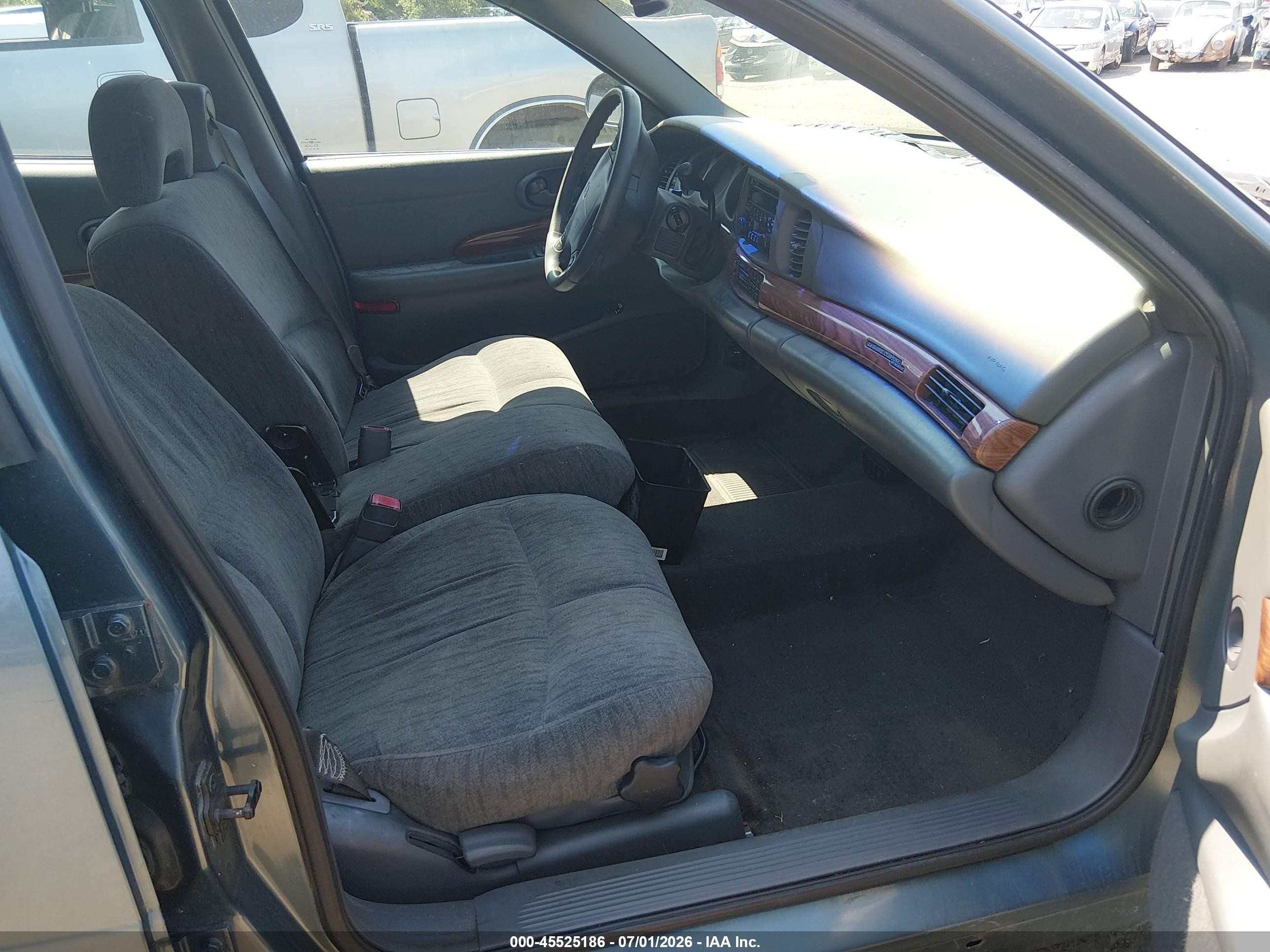 2002 Buick Lesabre Custom Blue vin: 1G4HP54K524220376