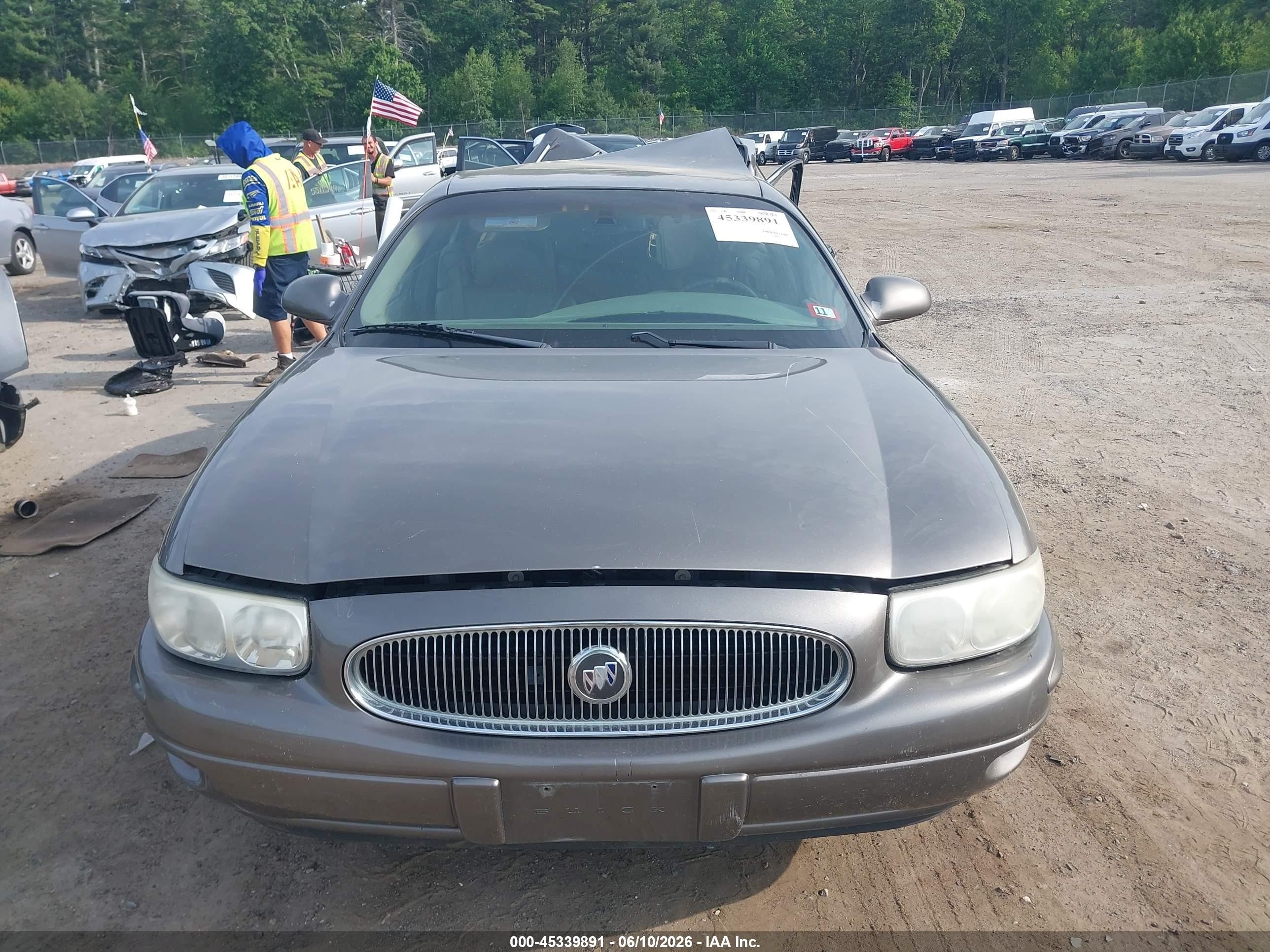 2002 Buick Lesabre Custom Beige vin: 1G4HP54K52U173978