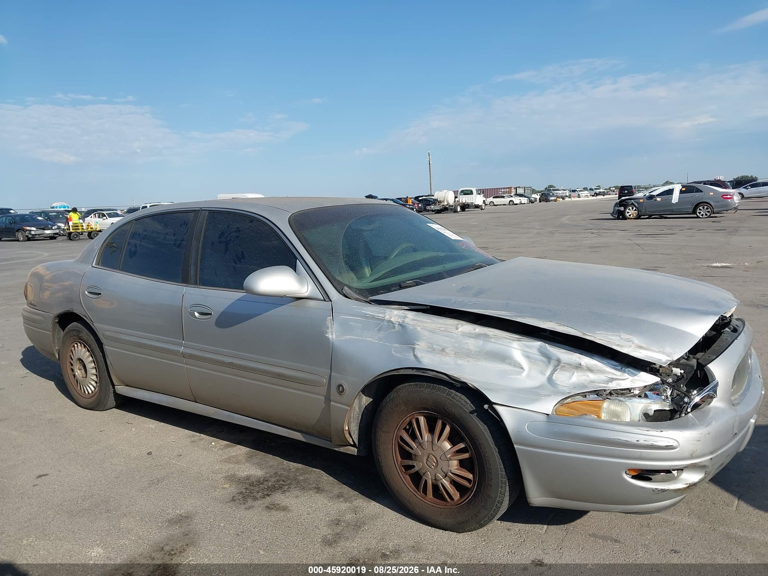 2002 Buick Lesabre Custom Серебряный vin: 1G4HP54K52U190201