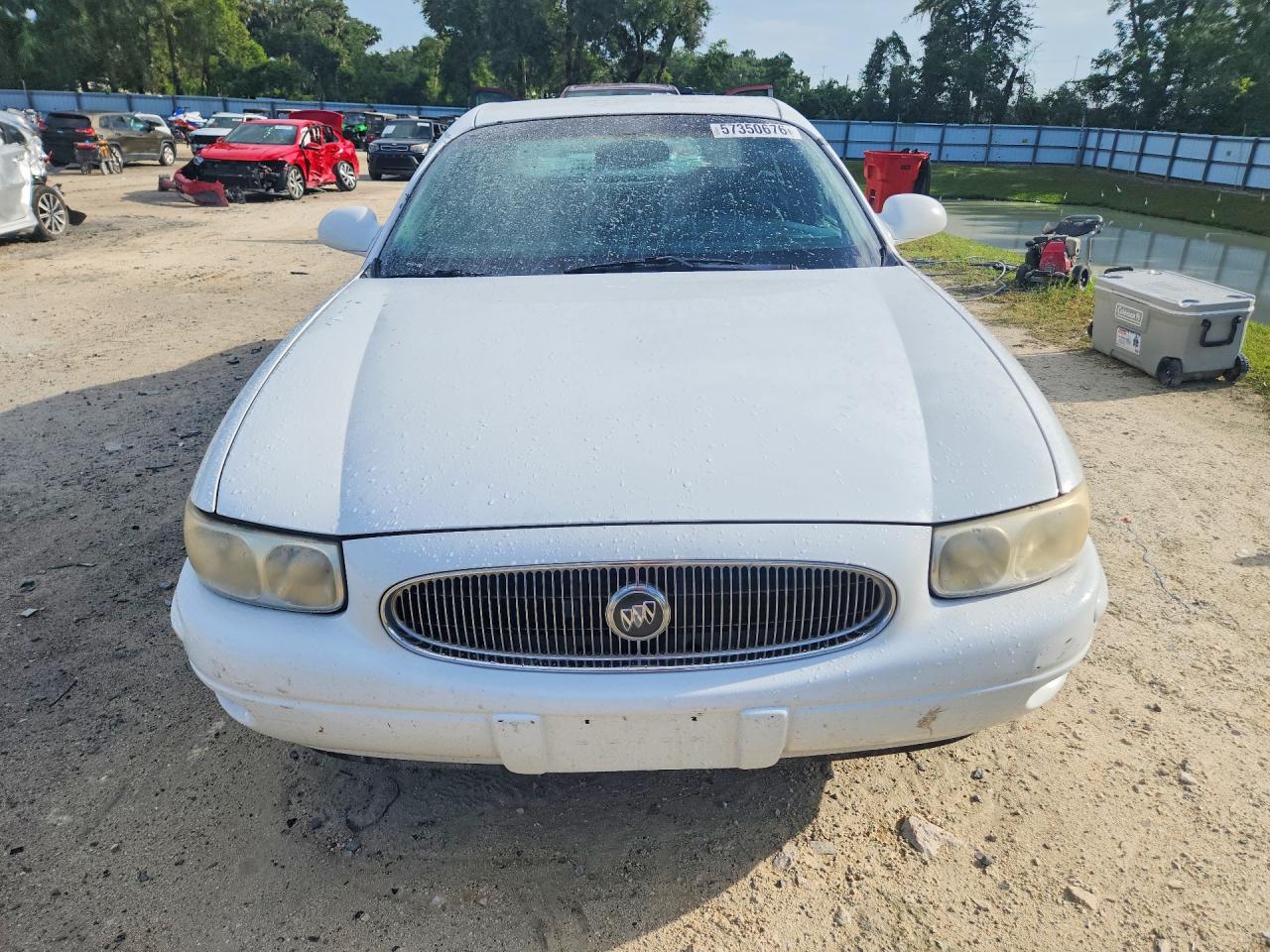 2000 Buick Lesabre Custom White vin: 1G4HP54K5Y4249790