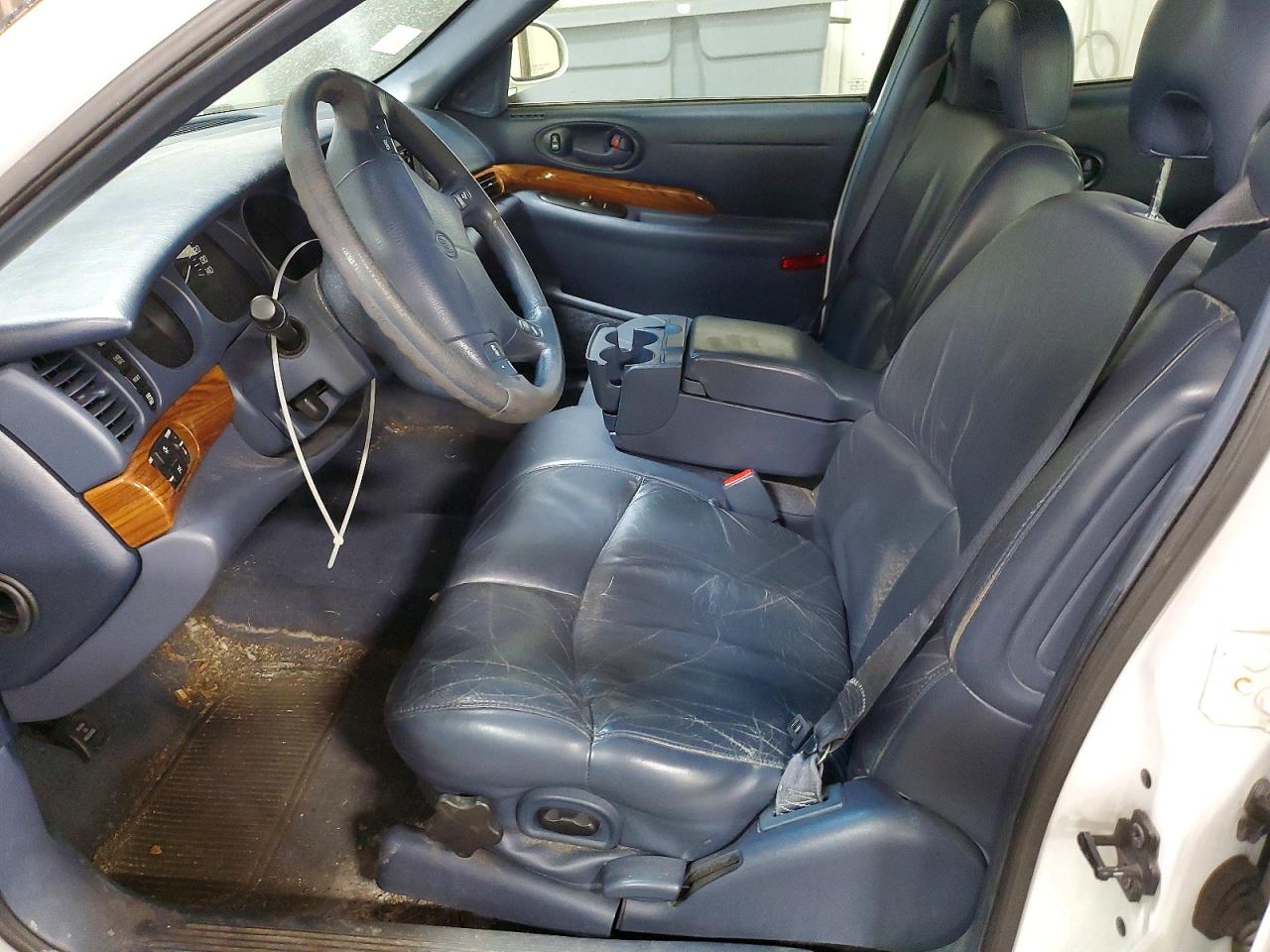 2000 Buick Lesabre Custom White vin: 1G4HP54K5YU229197