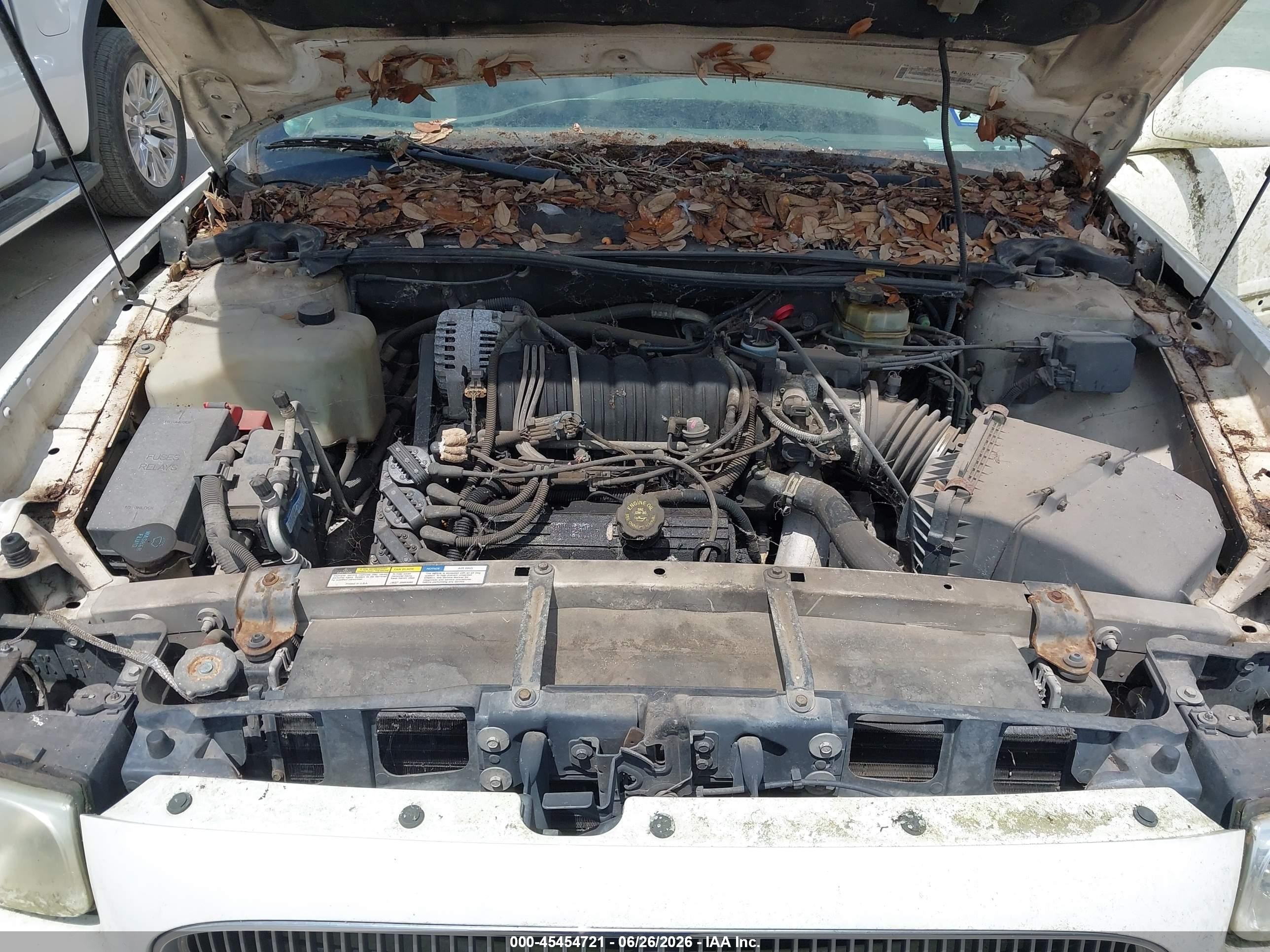 2001 Buick Lesabre Custom White vin: 1G4HP54K614164933