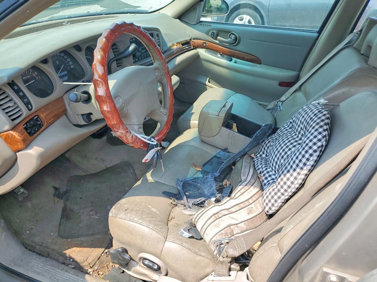 2001 Buick Lesabre Custom Beige vin: 1G4HP54K614253126