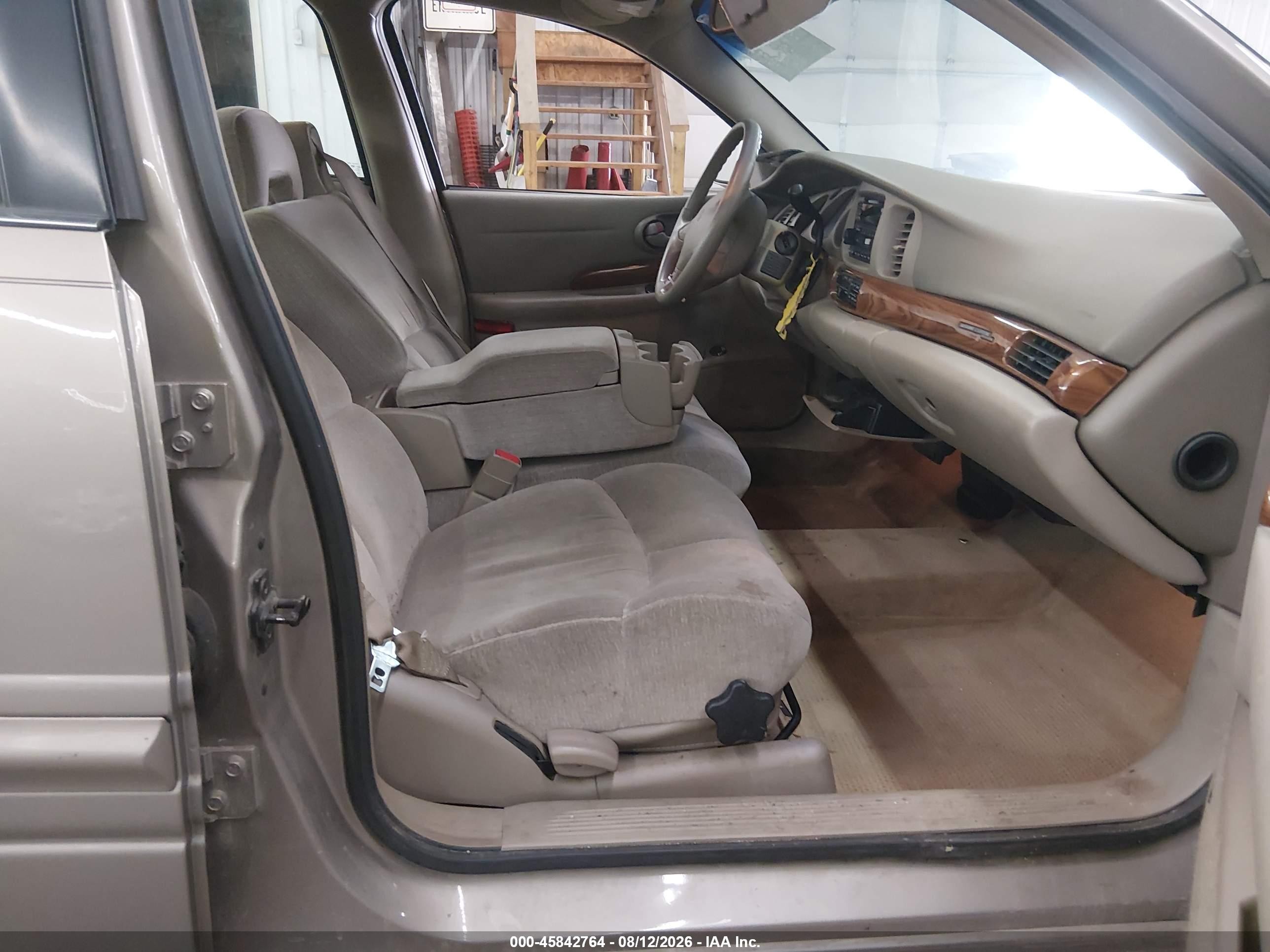 2001 Buick Lesabre Custom Brown vin: 1G4HP54K61U291682