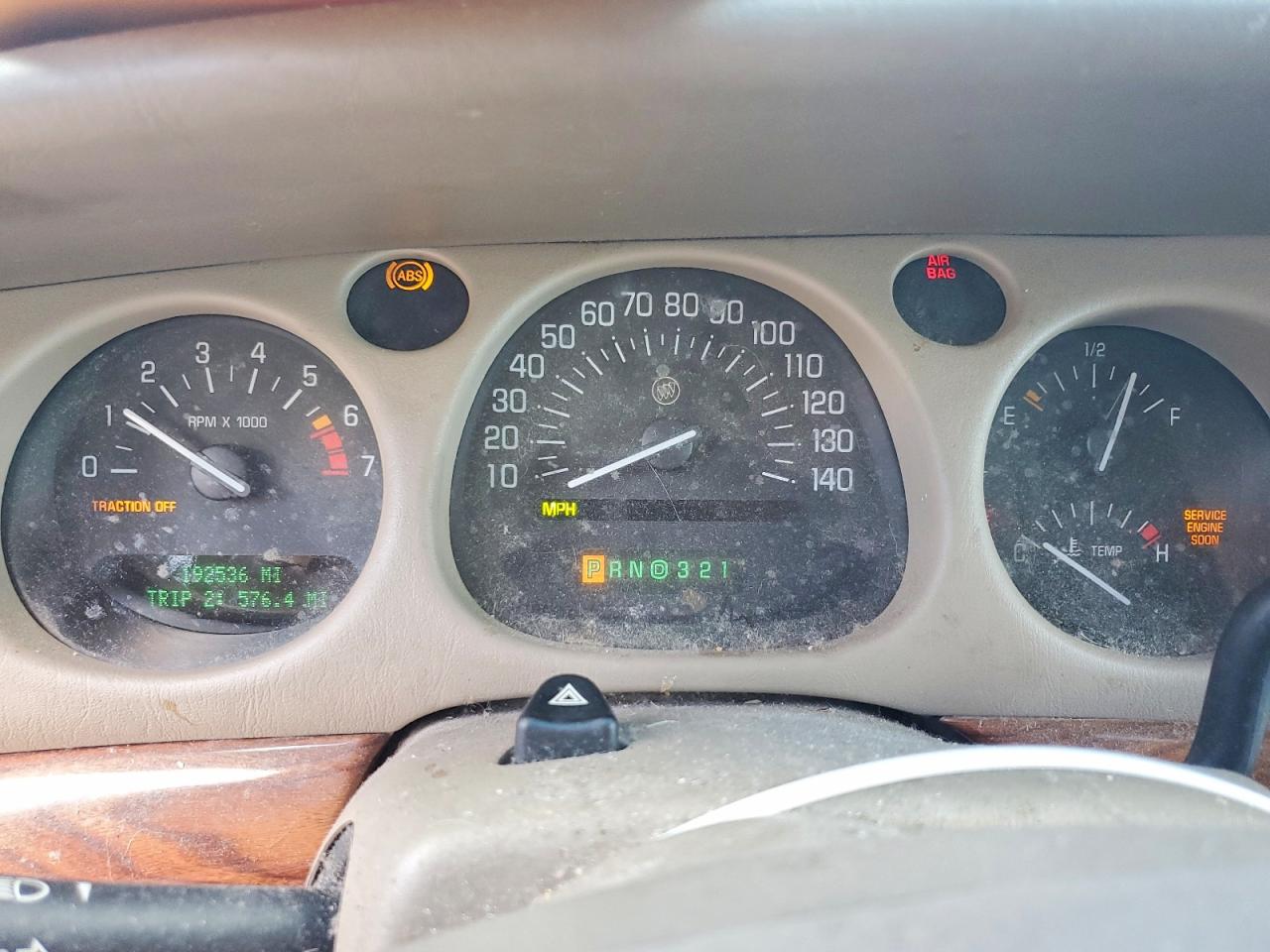 2002 Buick Lesabre Custom Gold vin: 1G4HP54K624220922