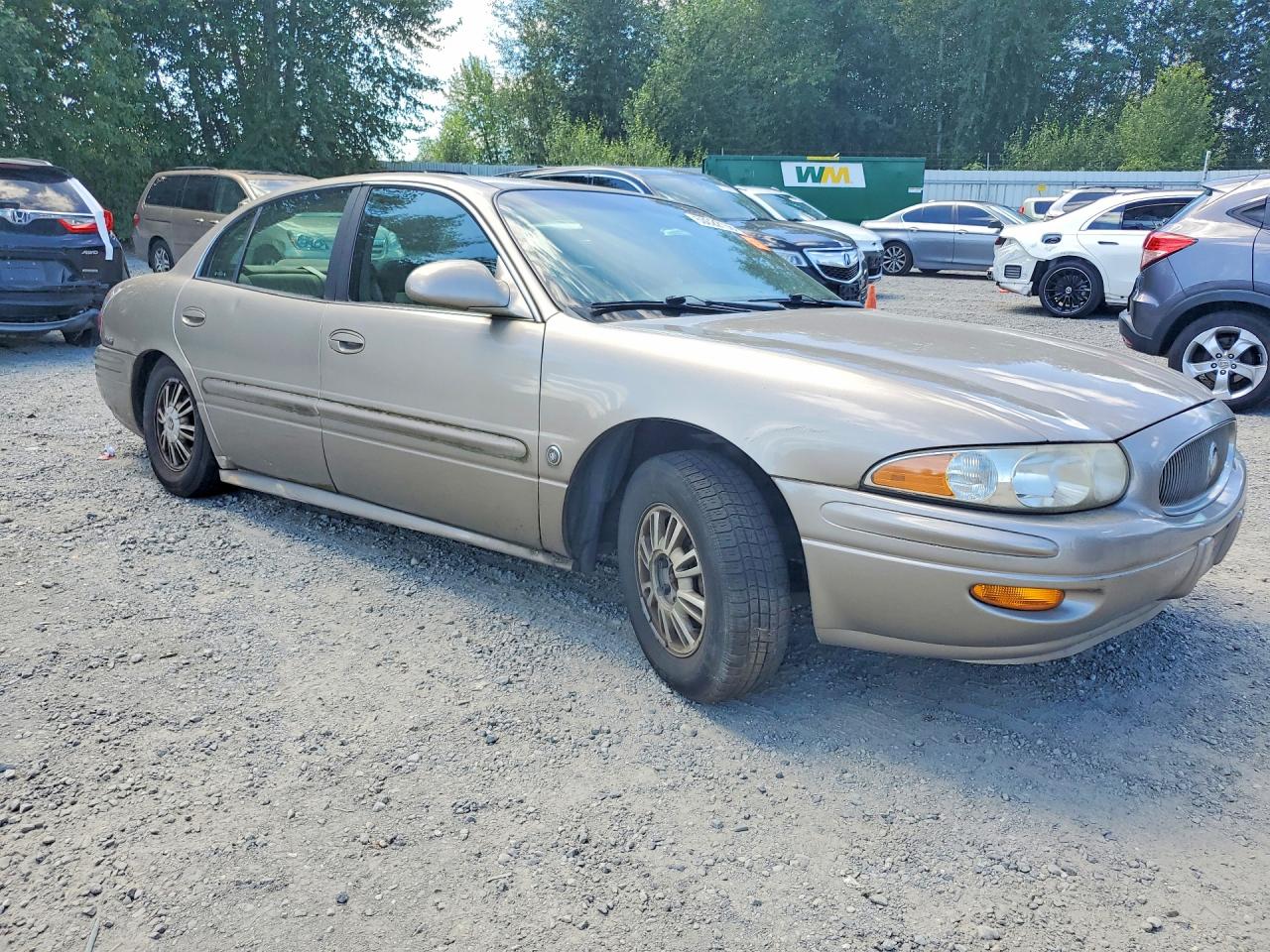 2002 Buick Lesabre Custom Gold vin: 1G4HP54K624220922