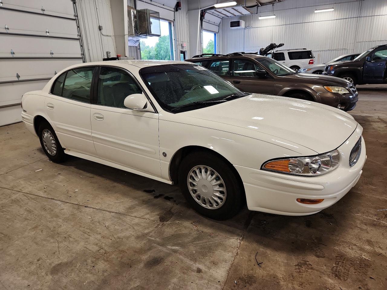 2002 Buick Lesabre Custom White vin: 1G4HP54K624244346