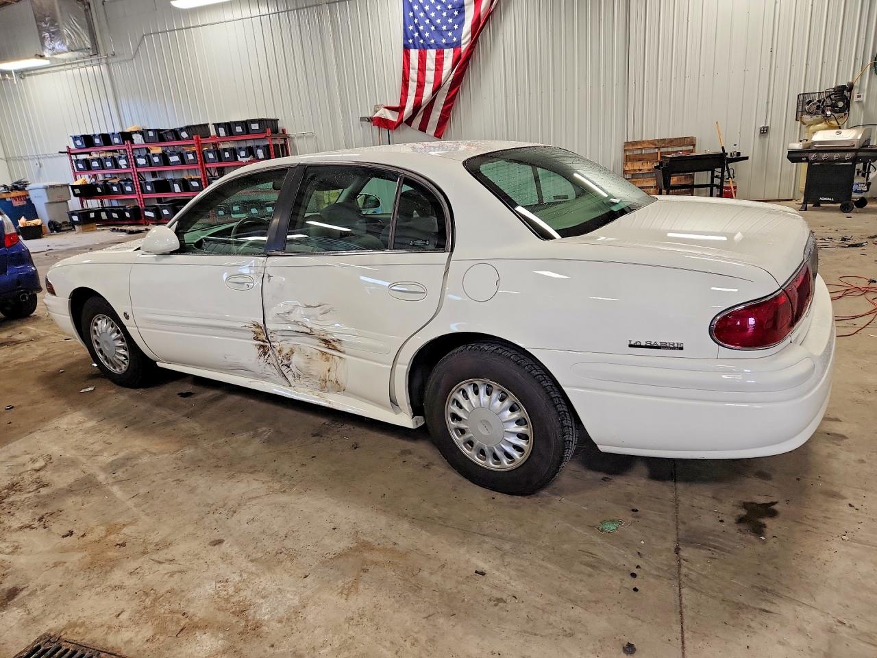 2002 Buick Lesabre Custom White vin: 1G4HP54K624244346