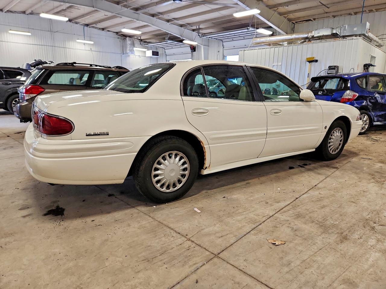 2002 Buick Lesabre Custom White vin: 1G4HP54K624244346