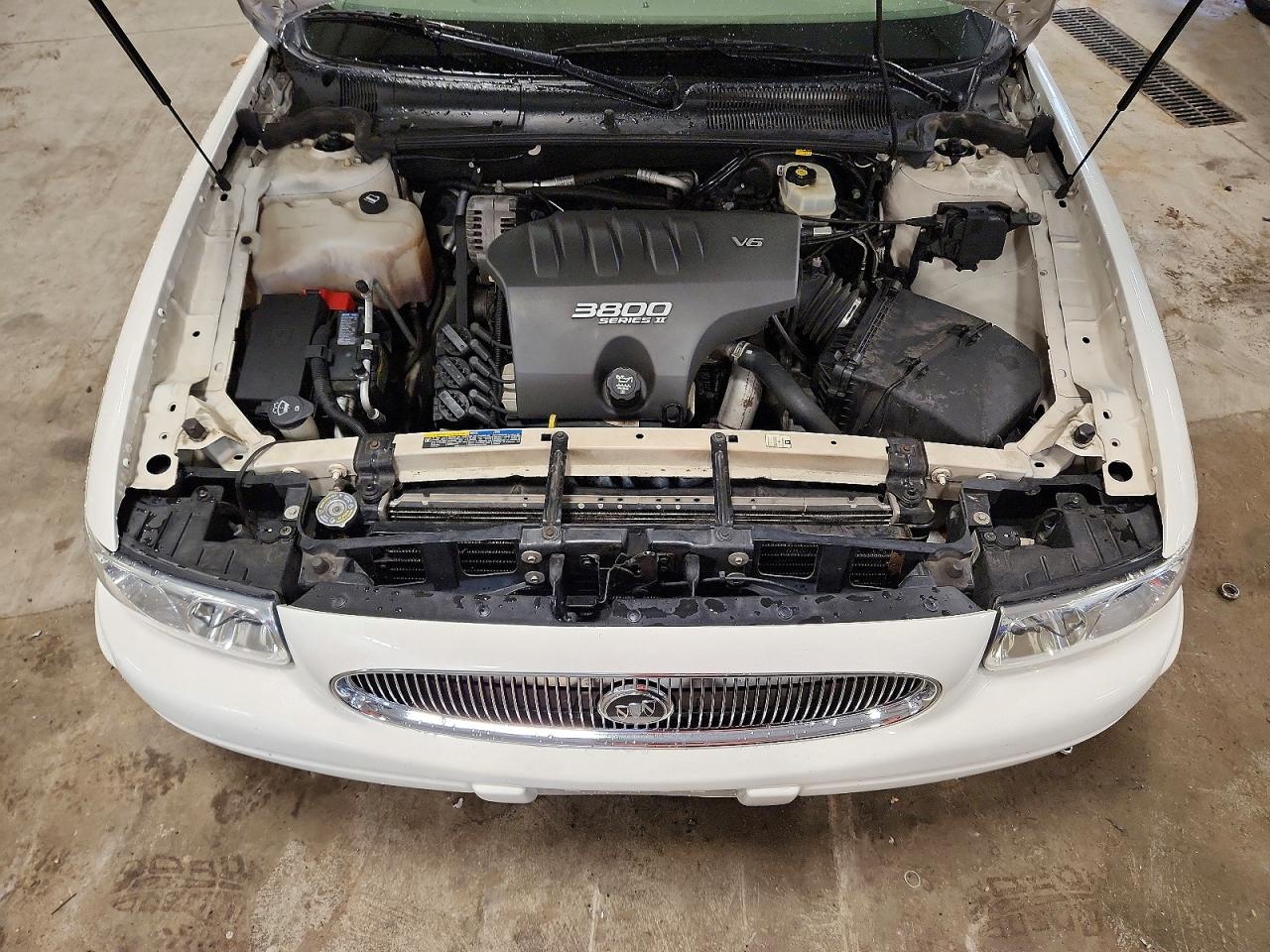 2002 Buick Lesabre Custom White vin: 1G4HP54K624244346