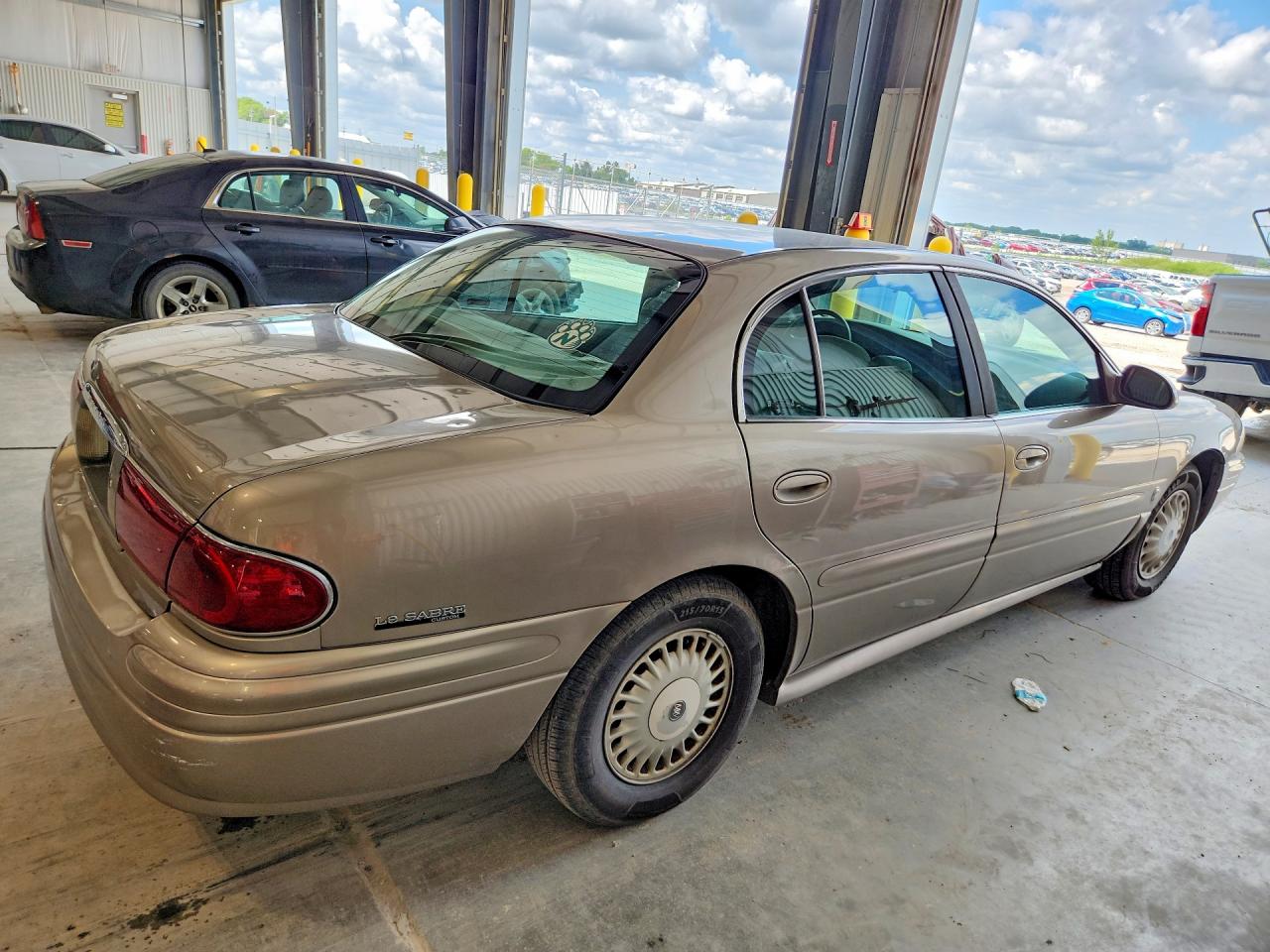 2002 Buick Lesabre Custom Tan vin: 1G4HP54K62U180146