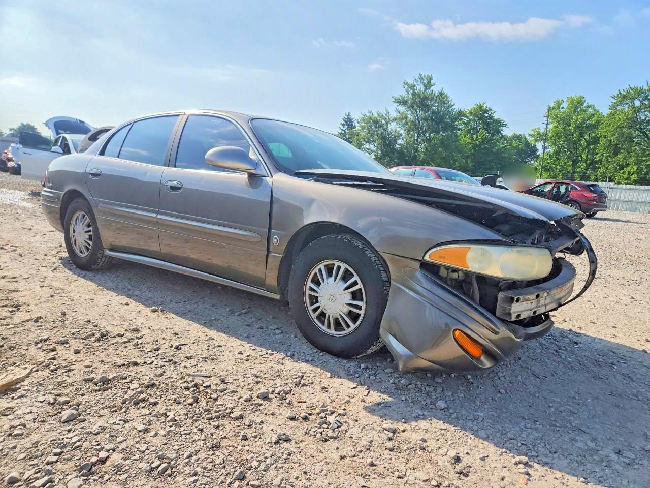 2002 Buick Lesabre Custom Brown vin: 1G4HP54K62U296818