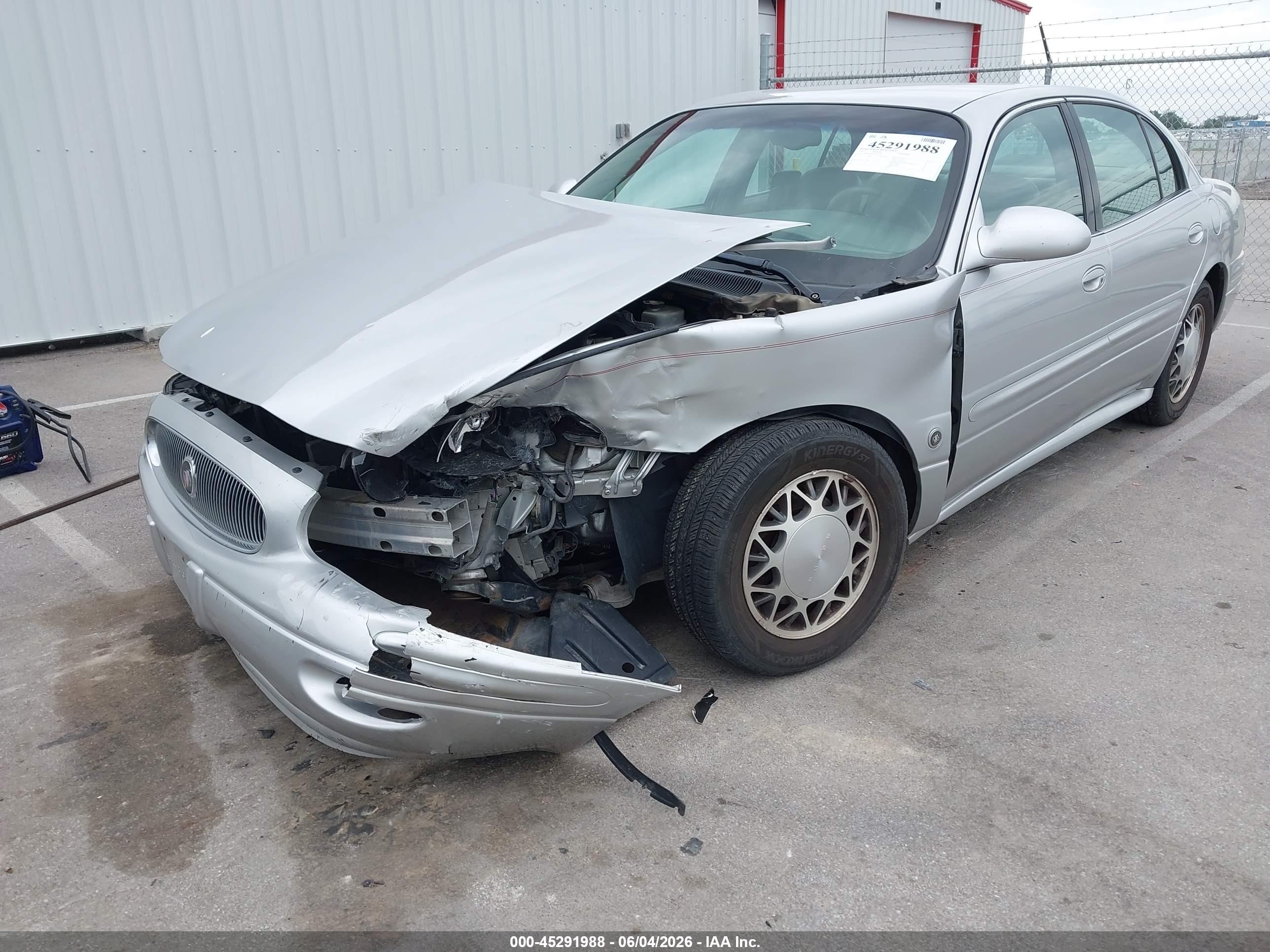 2003 Buick Lesabre Custom Серебряный vin: 1G4HP54K634130218