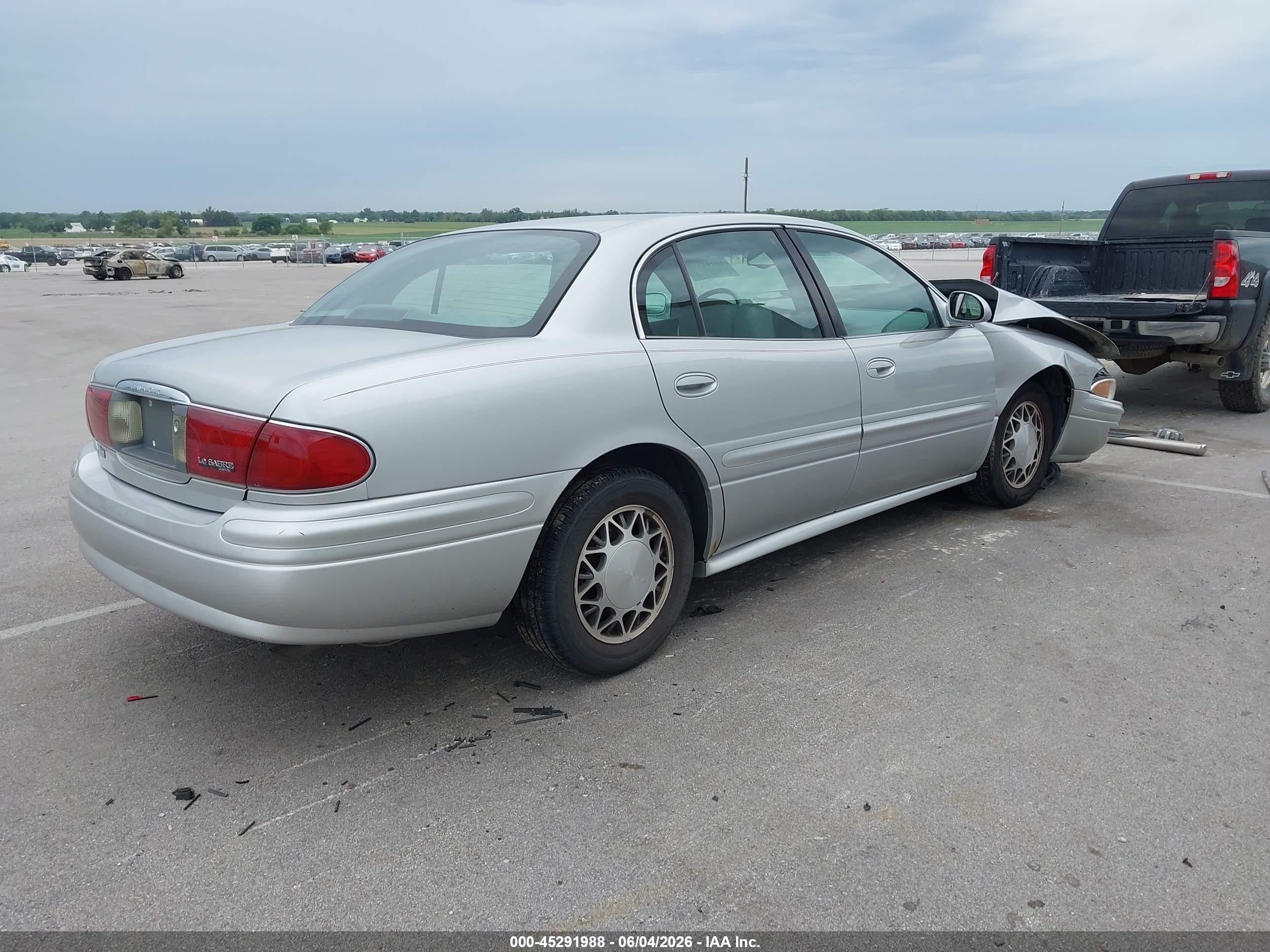 2003 Buick Lesabre Custom Серебряный vin: 1G4HP54K634130218
