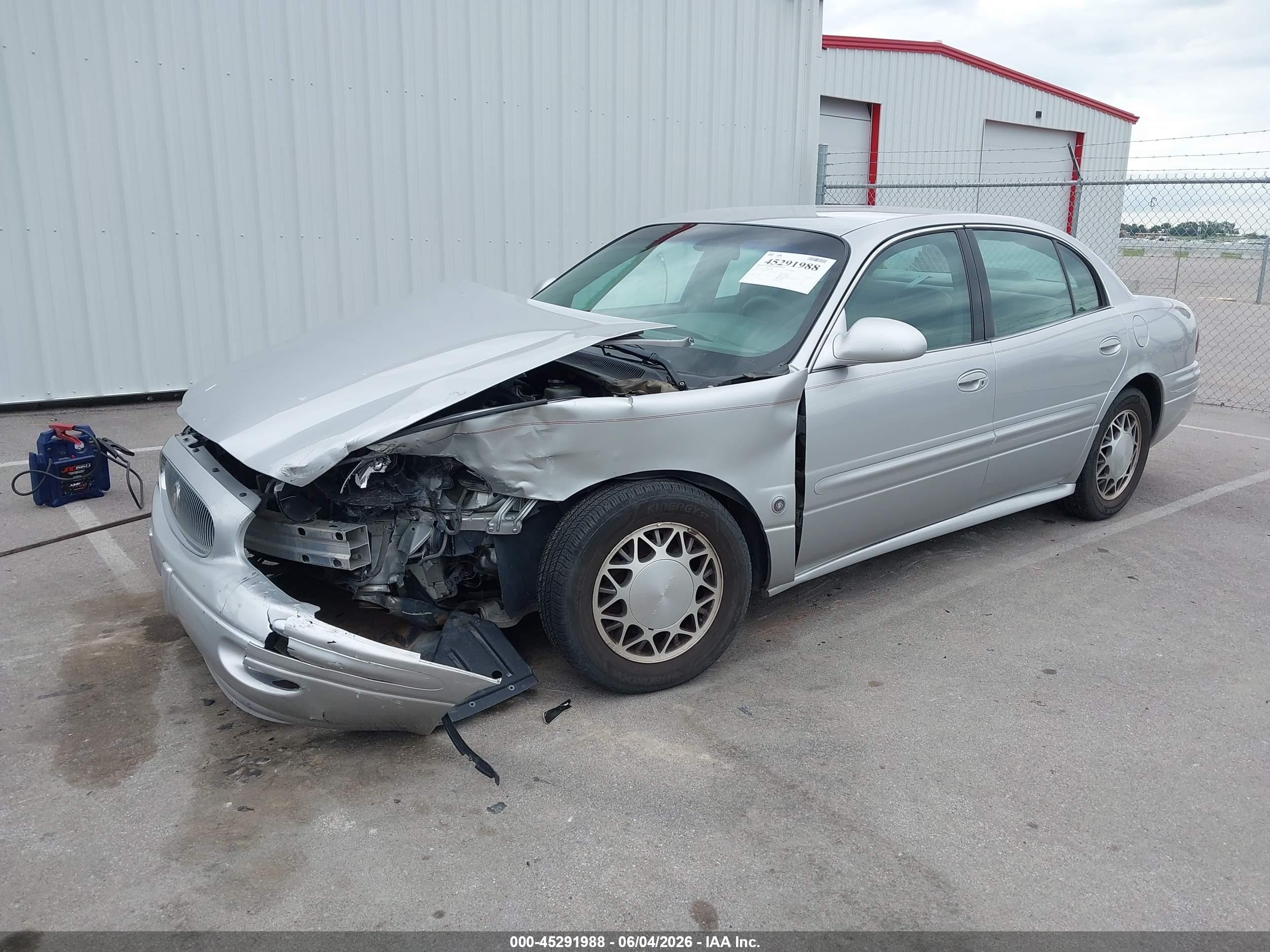2003 Buick Lesabre Custom Серебряный vin: 1G4HP54K634130218