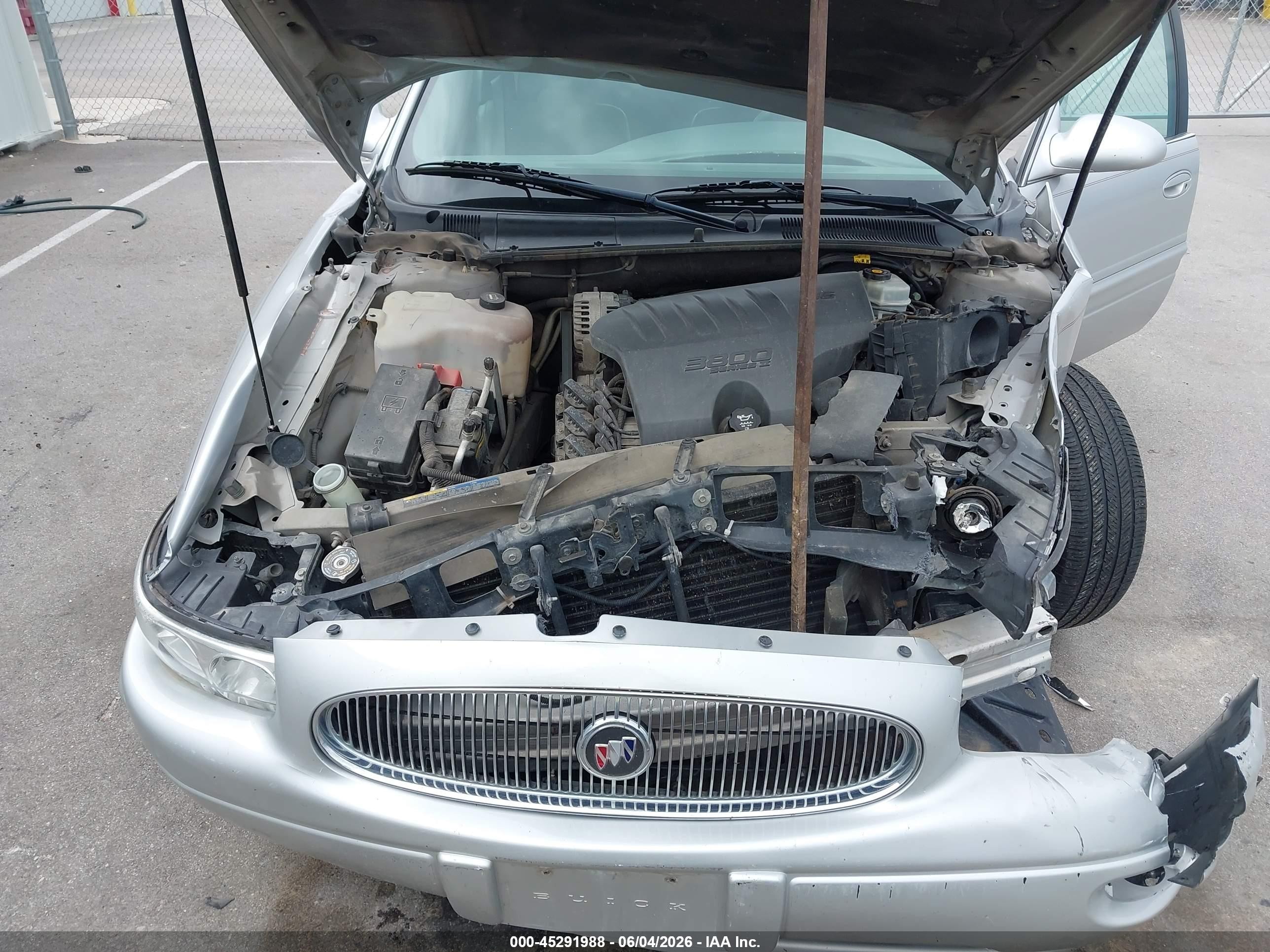 2003 Buick Lesabre Custom Серебряный vin: 1G4HP54K634130218