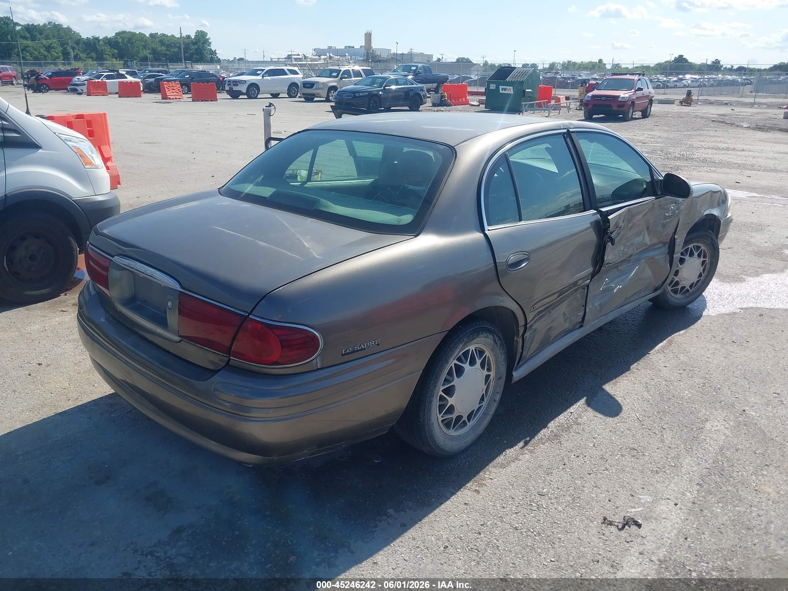 2000 Buick Lesabre Custom Beige vin: 1G4HP54K6Y4151934