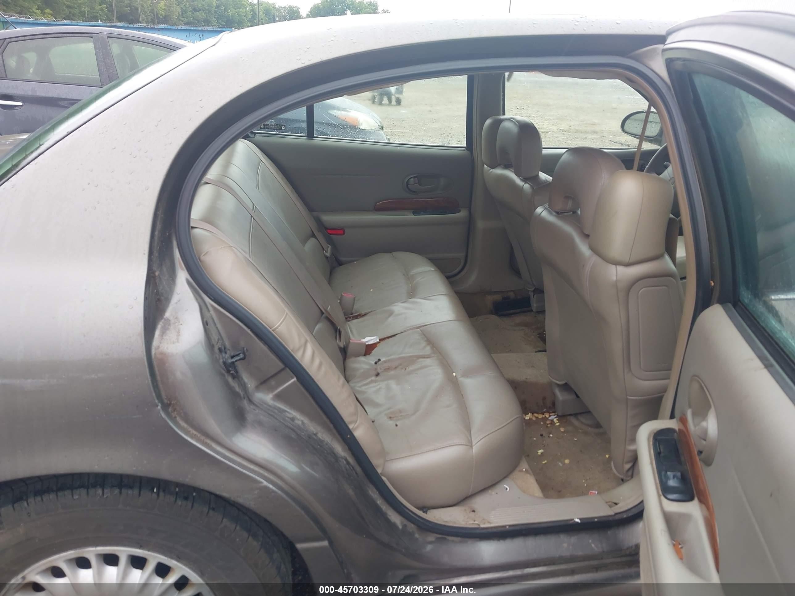 2001 Buick Lesabre Custom Gray vin: 1G4HP54K714287690