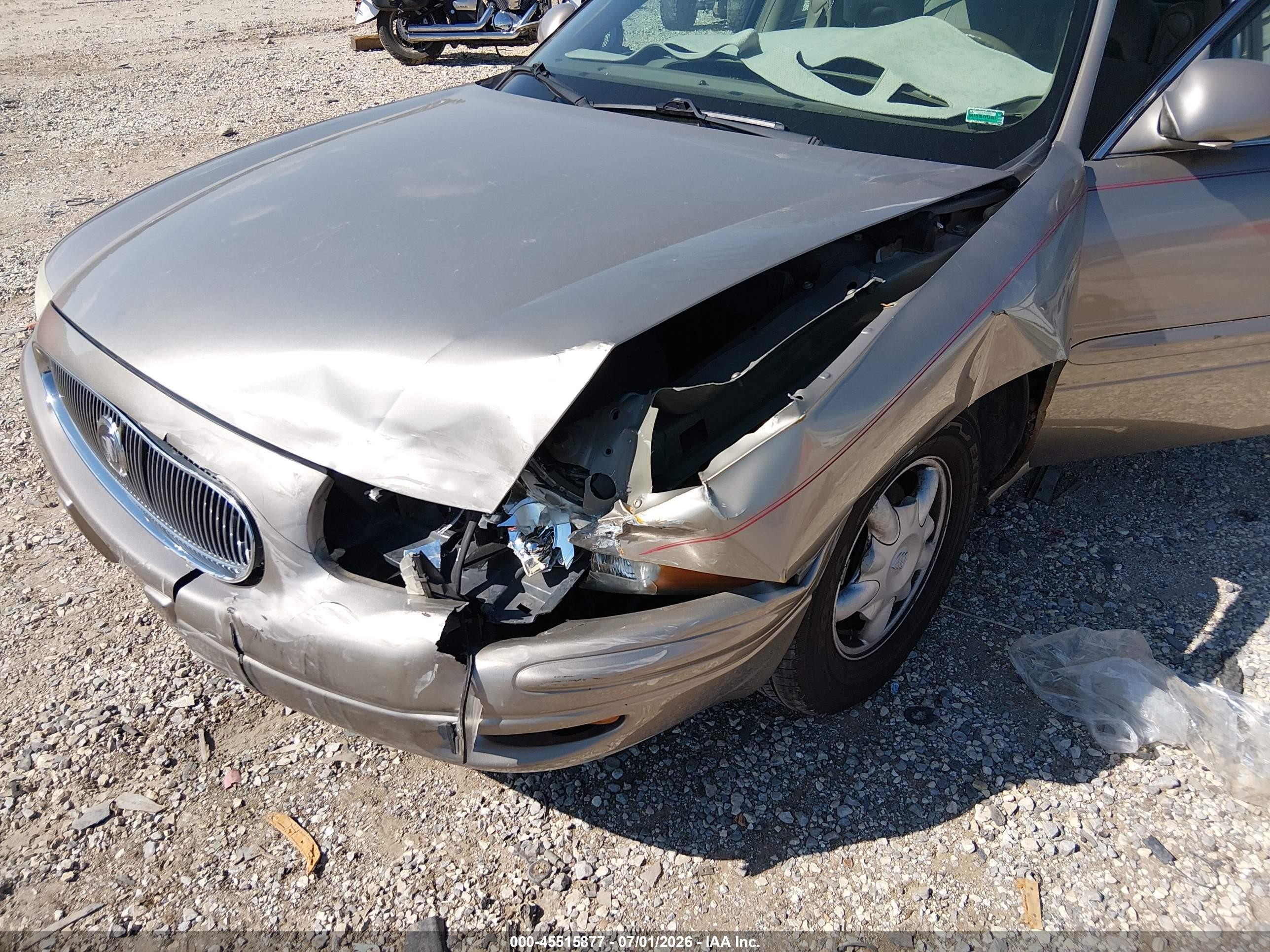 2001 Buick Lesabre Custom Gold vin: 1G4HP54K714296471