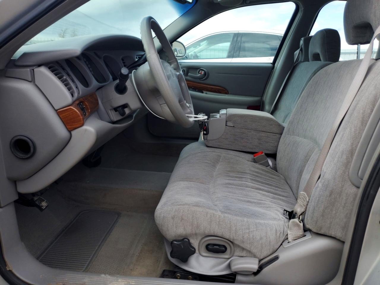 2002 Buick Lesabre Custom Silver vin: 1G4HP54K724144529