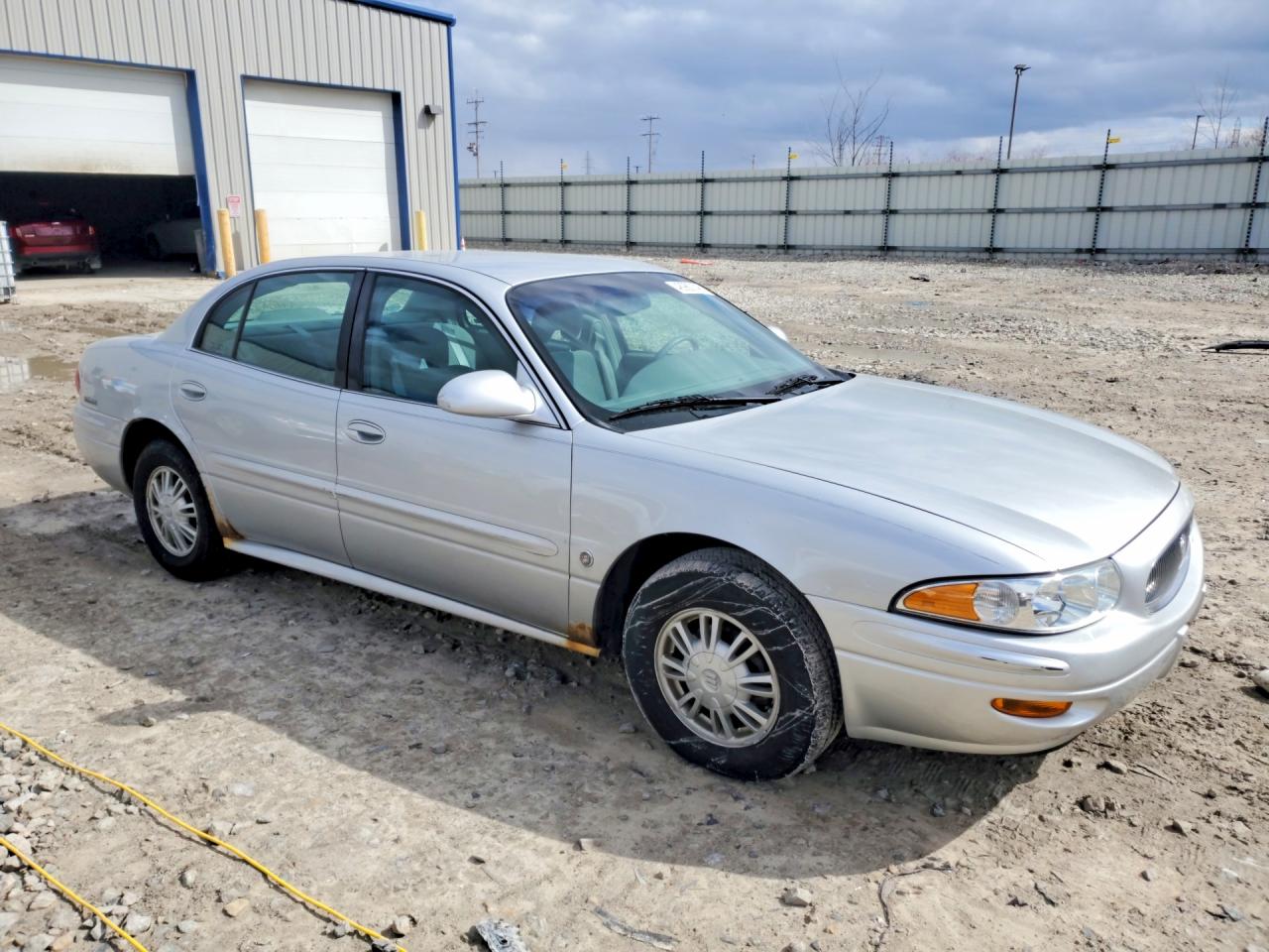 2002 Buick Lesabre Custom Silver vin: 1G4HP54K724144529