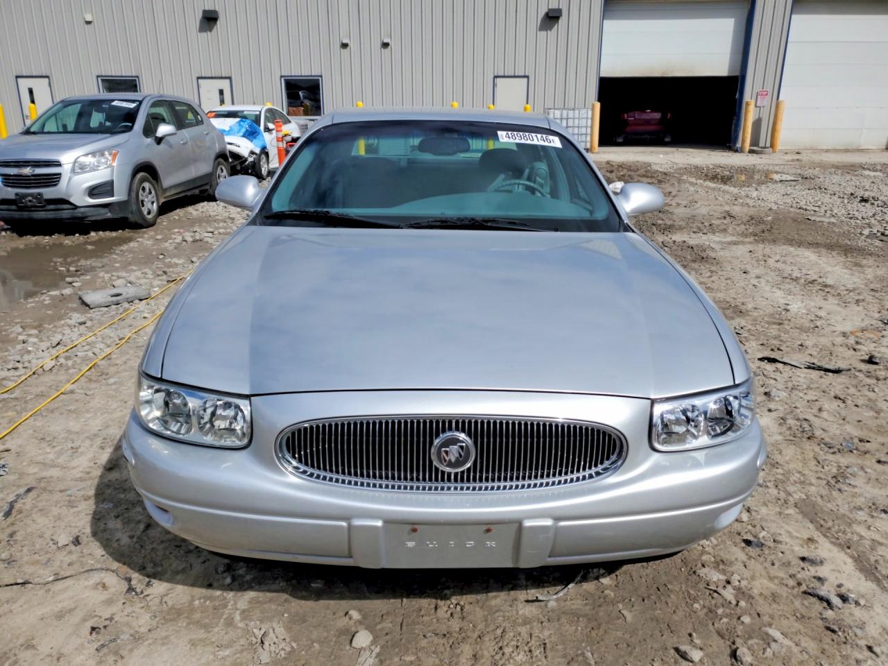 2002 Buick Lesabre Custom Silver vin: 1G4HP54K724144529