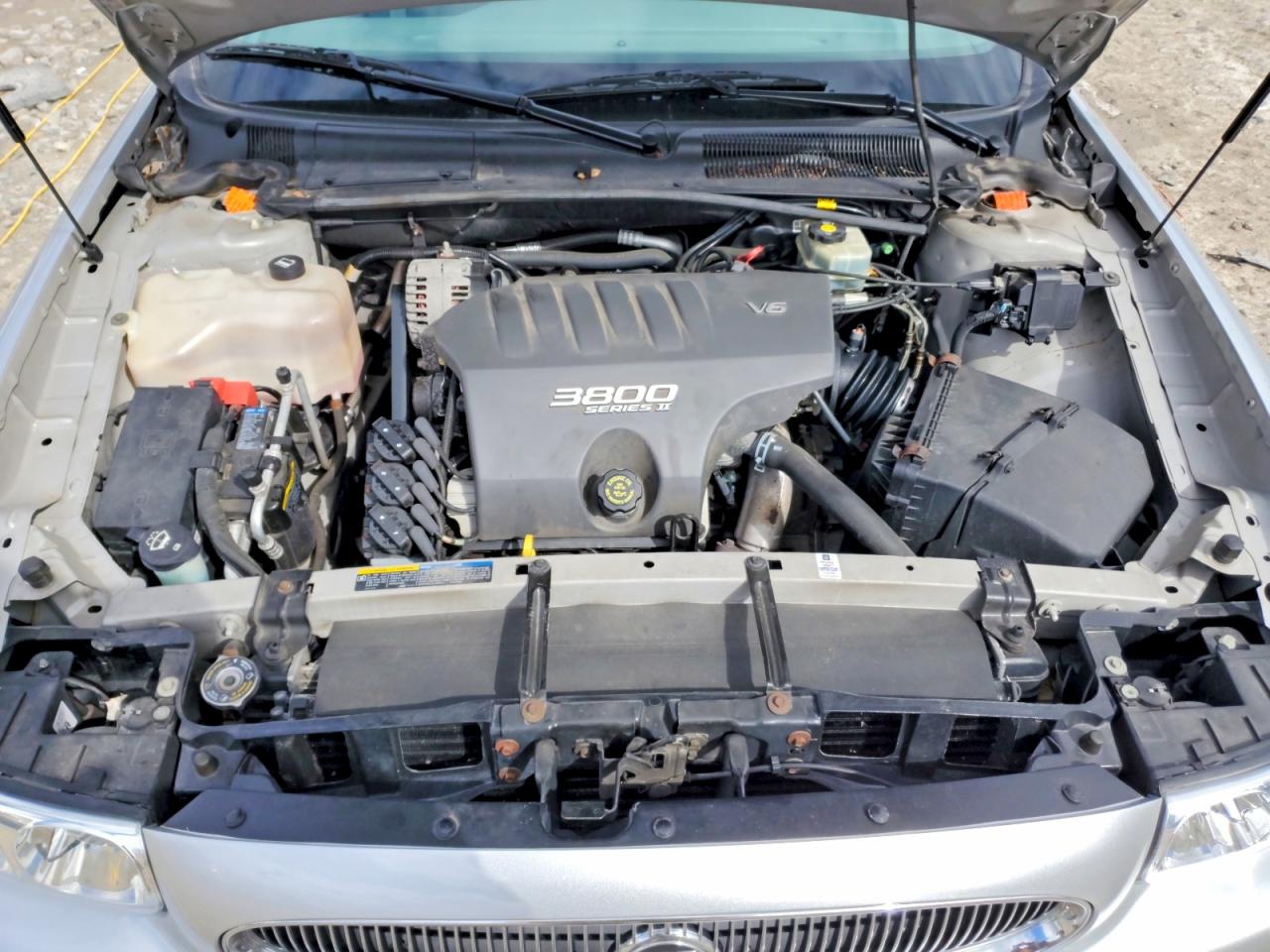 2002 Buick Lesabre Custom Silver vin: 1G4HP54K724144529