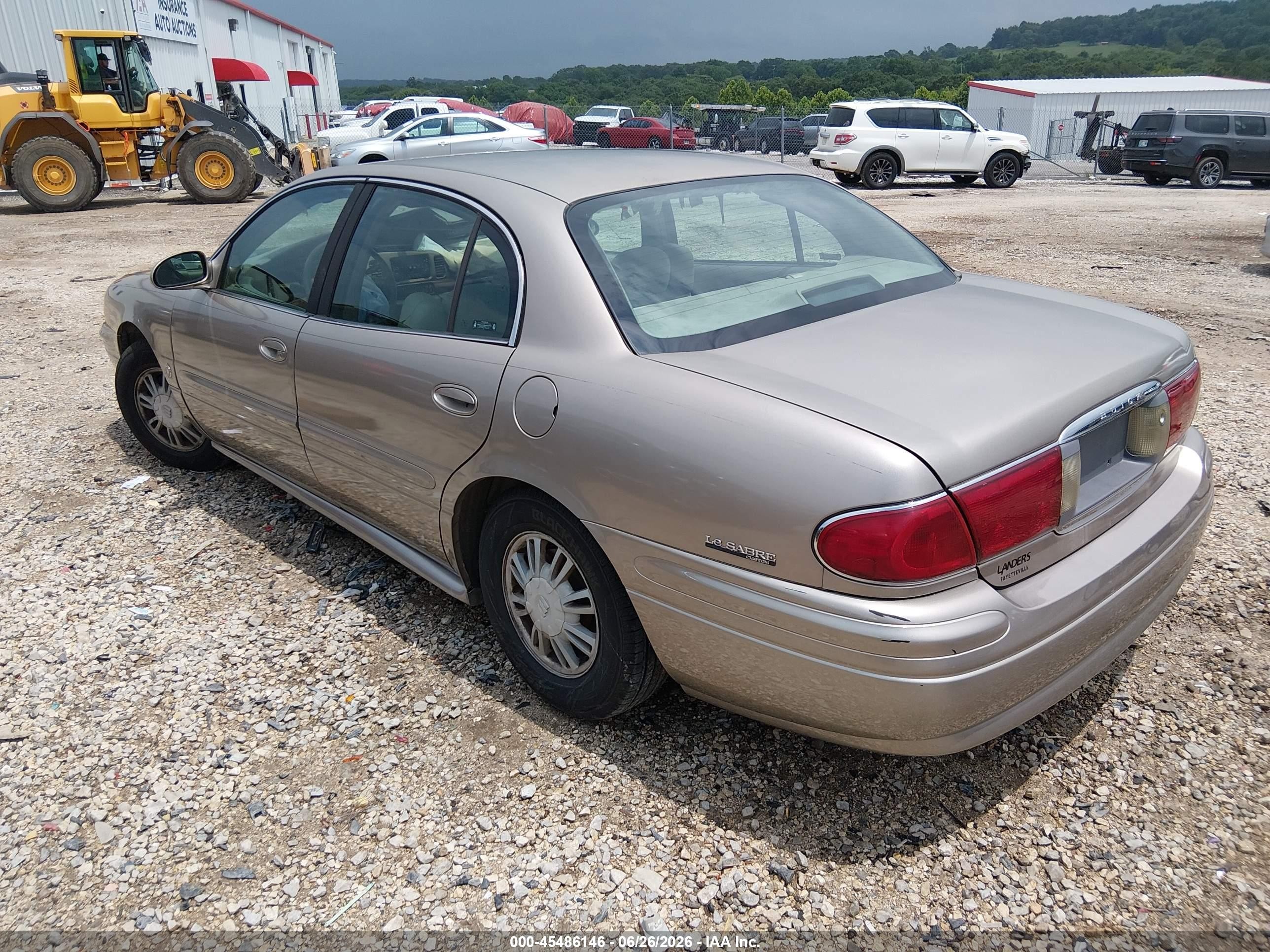 2002 Buick Lesabre Custom Золотой vin: 1G4HP54K724211985