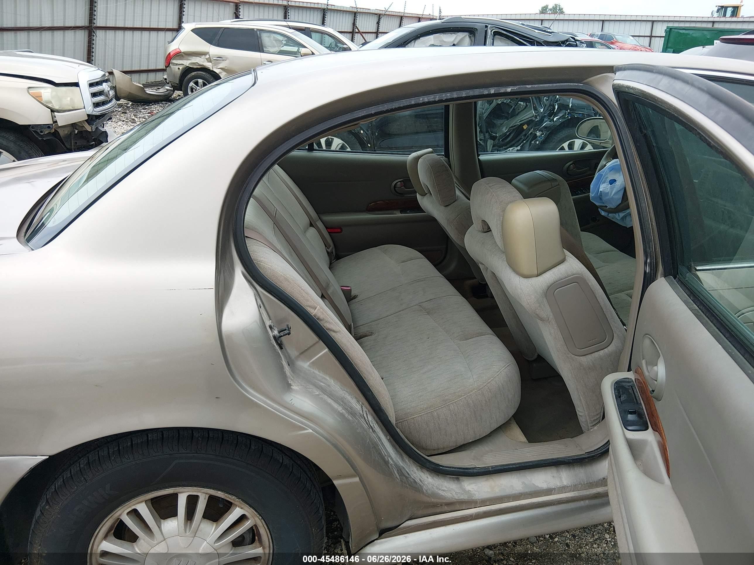 2002 Buick Lesabre Custom Золотой vin: 1G4HP54K724211985