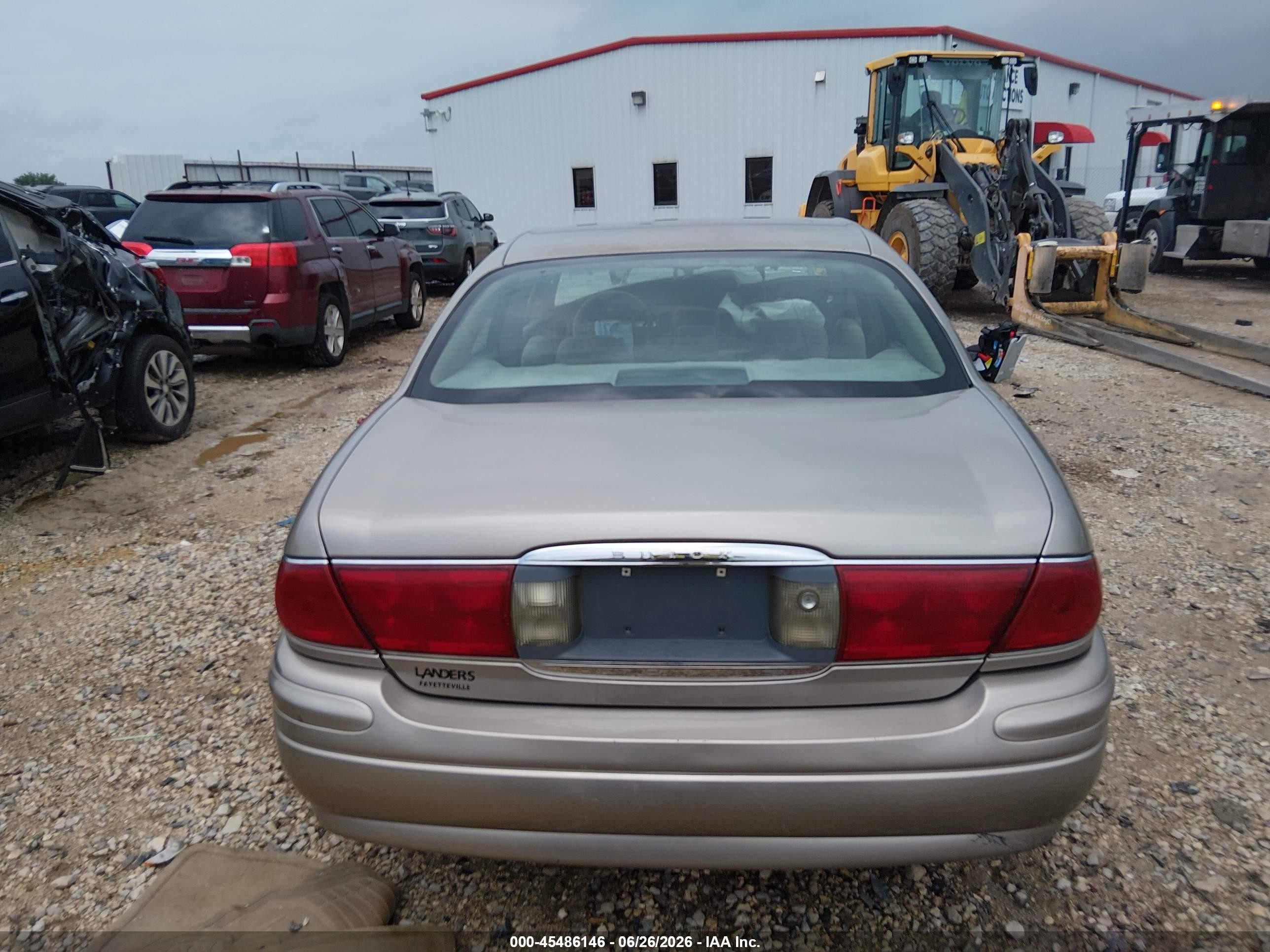 2002 Buick Lesabre Custom Золотой vin: 1G4HP54K724211985