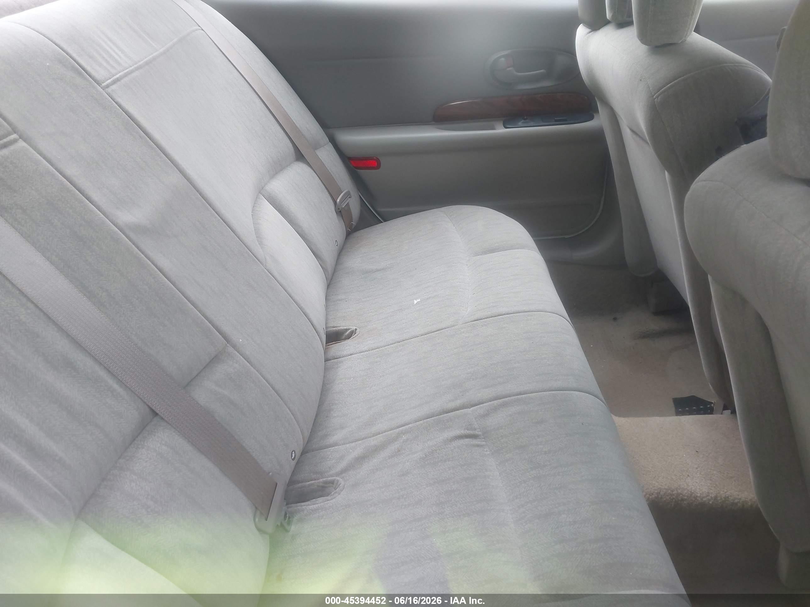 2002 Buick Lesabre Custom Белый vin: 1G4HP54K724239849