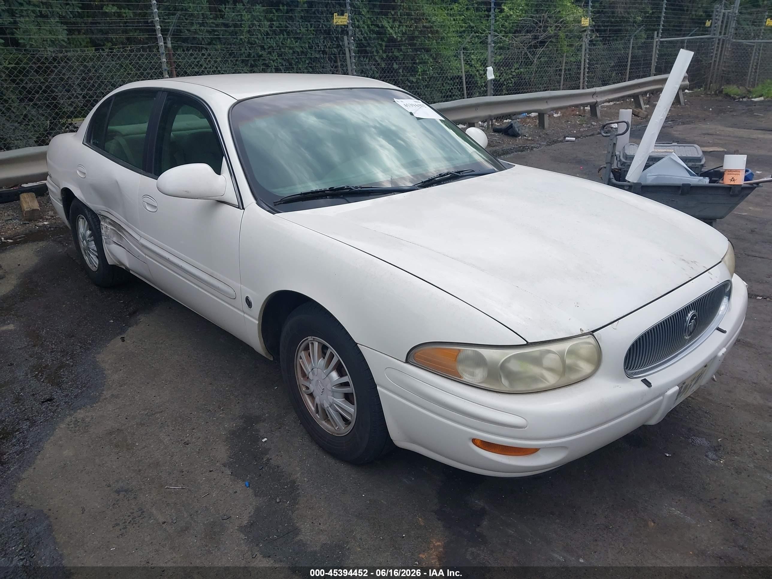 2002 Buick Lesabre Custom Белый vin: 1G4HP54K724239849