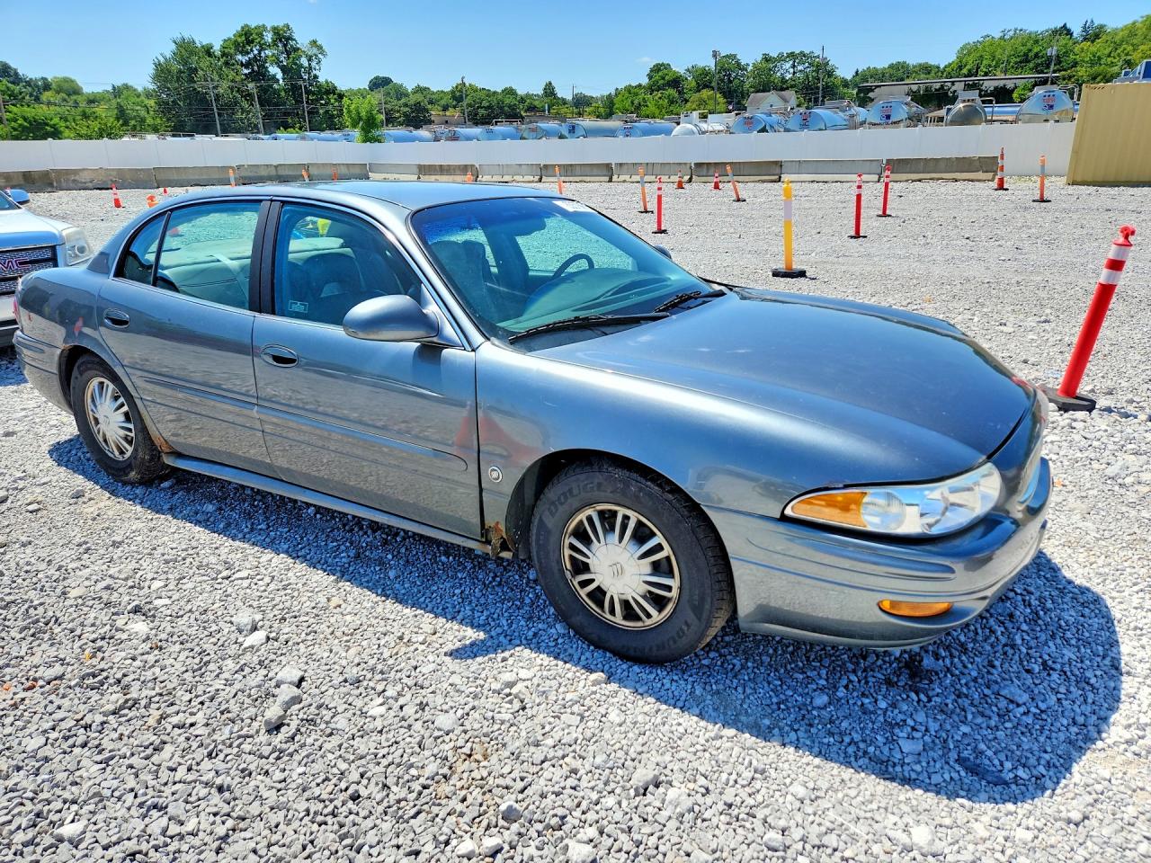 2004 Buick Lesabre Custom Blue vin: 1G4HP54K74U153475