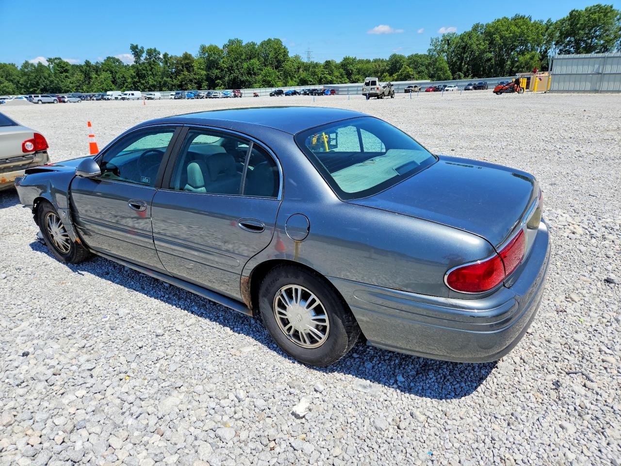 2004 Buick Lesabre Custom Blue vin: 1G4HP54K74U153475