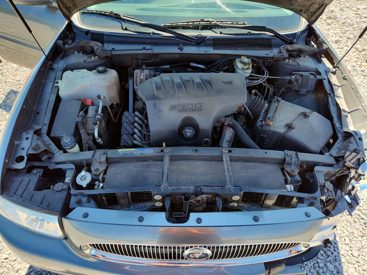 2004 Buick Lesabre Custom Blue vin: 1G4HP54K74U153475