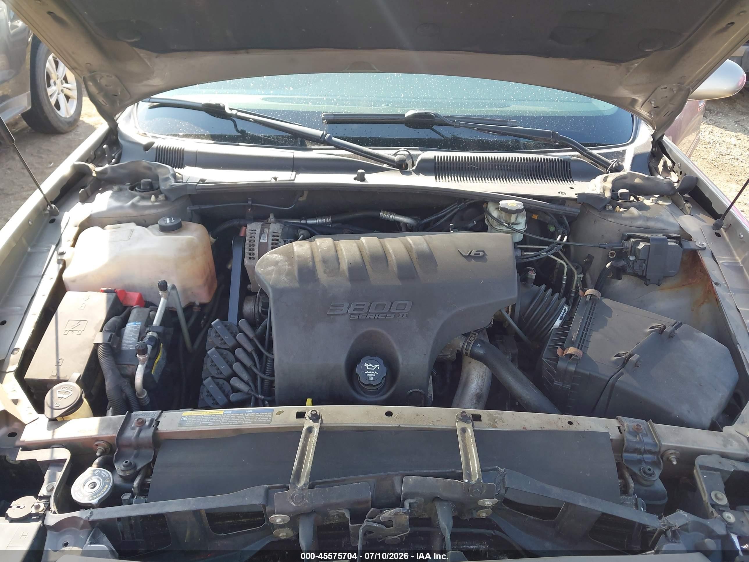2004 Buick Lesabre Custom Champagne vin: 1G4HP54K74U206997