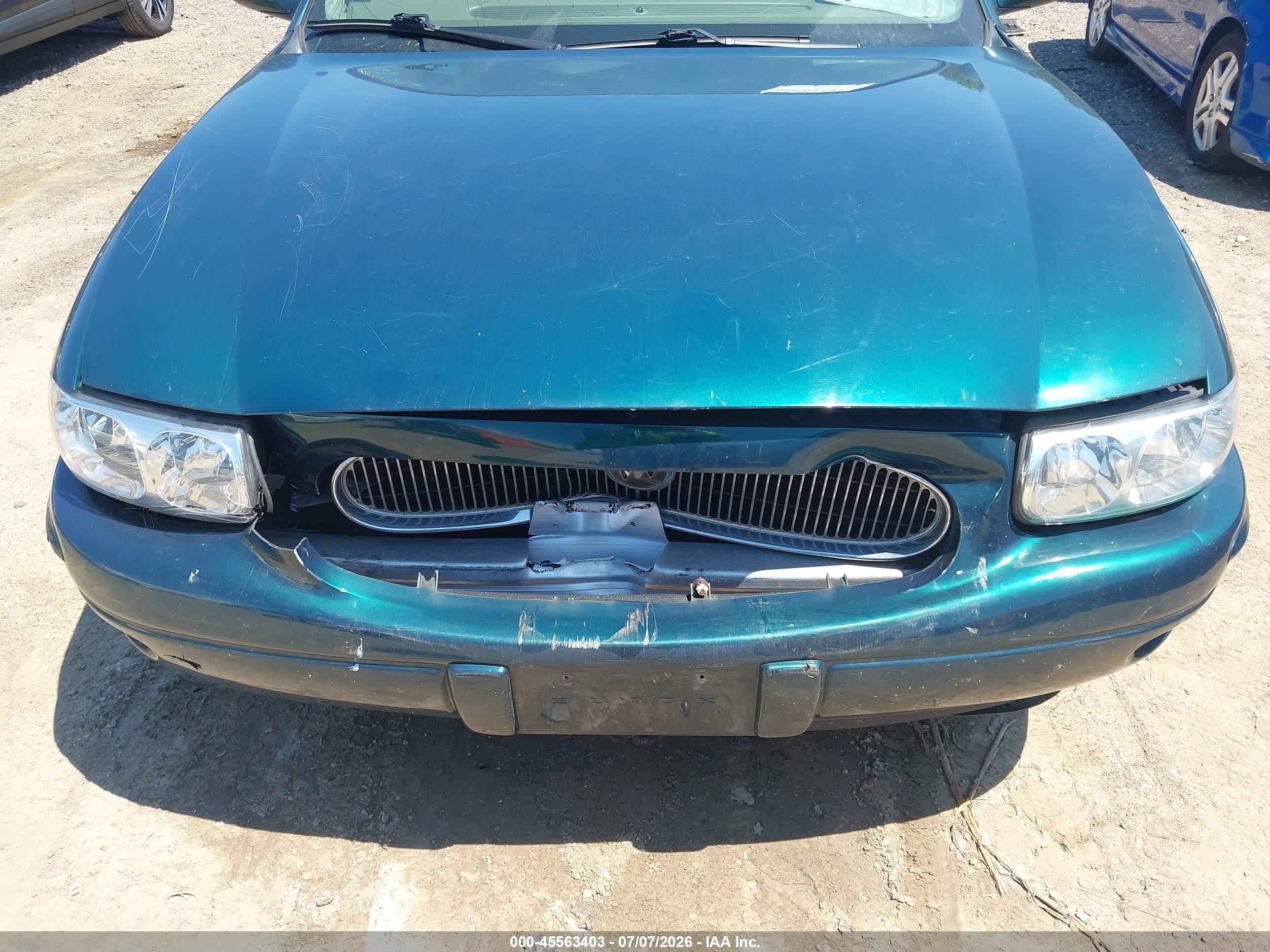2000 Buick Lesabre Custom Green vin: 1G4HP54K7Y4140070