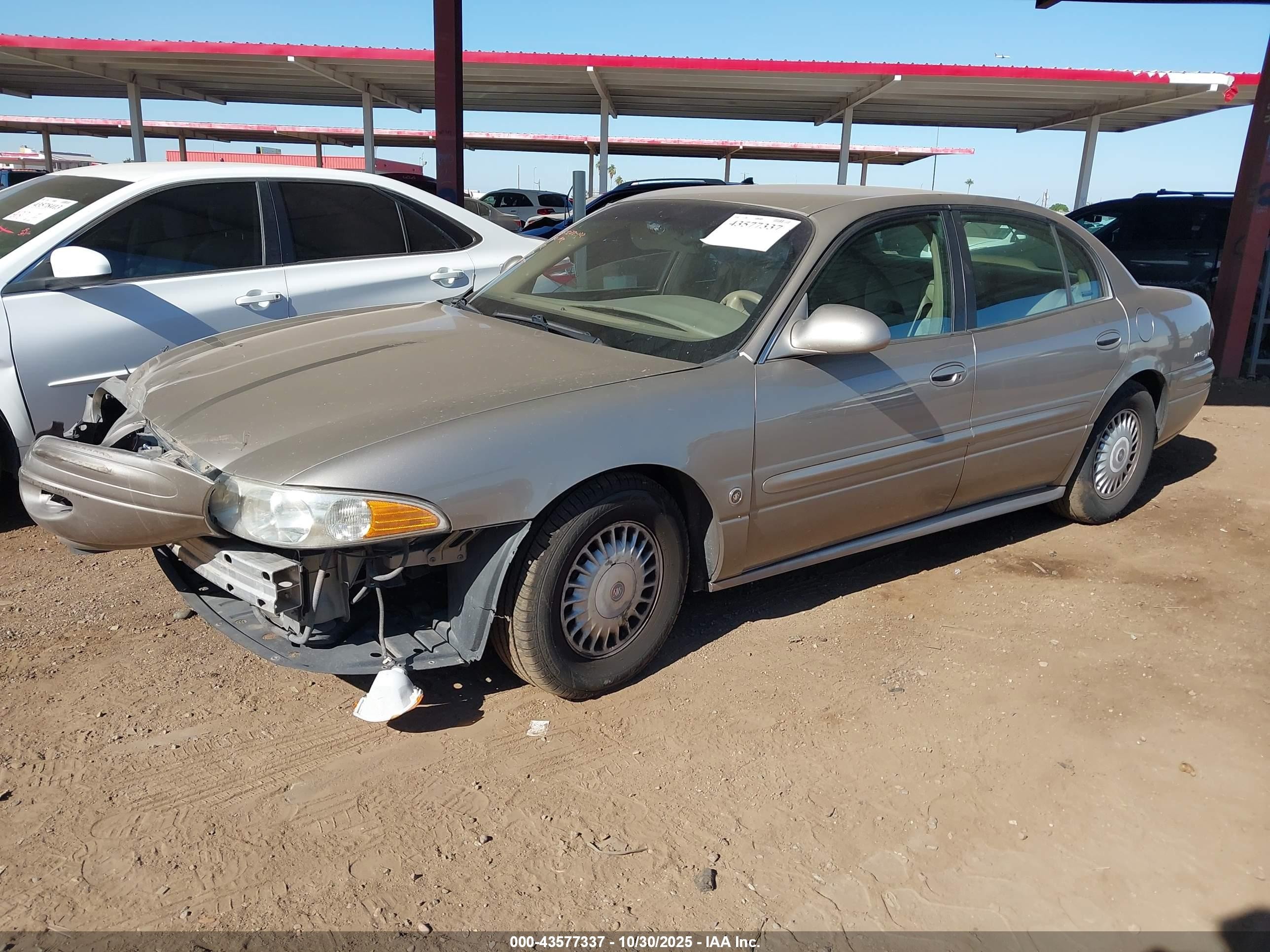 2000 Buick Lesabre Custom Beige vin: 1G4HP54K7Y4219075