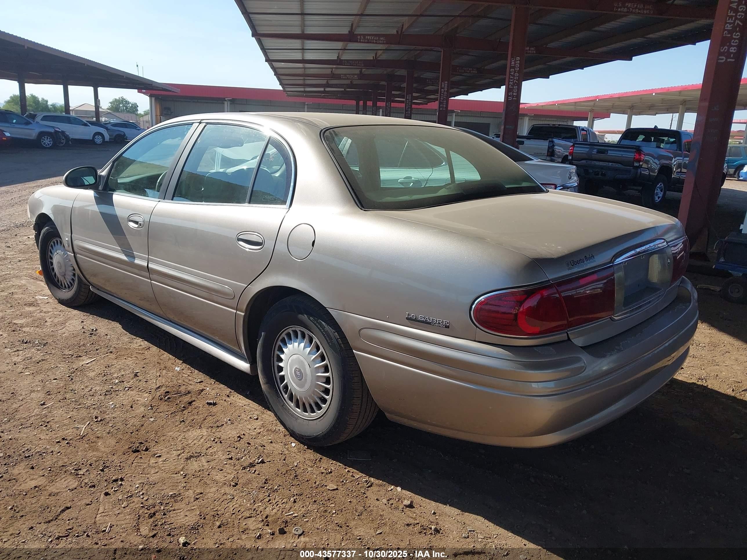 2000 Buick Lesabre Custom Beige vin: 1G4HP54K7Y4219075