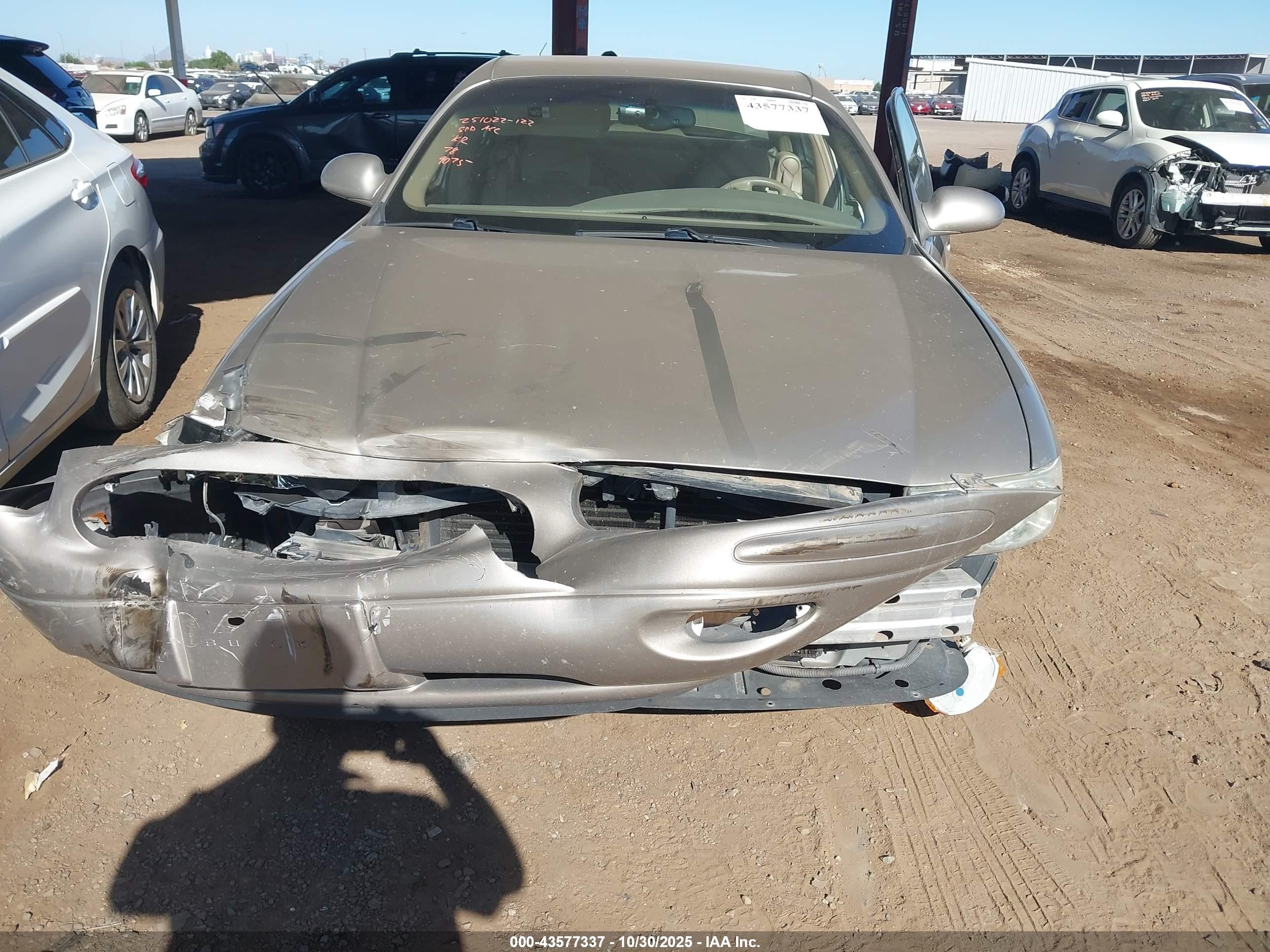 2000 Buick Lesabre Custom Beige vin: 1G4HP54K7Y4219075