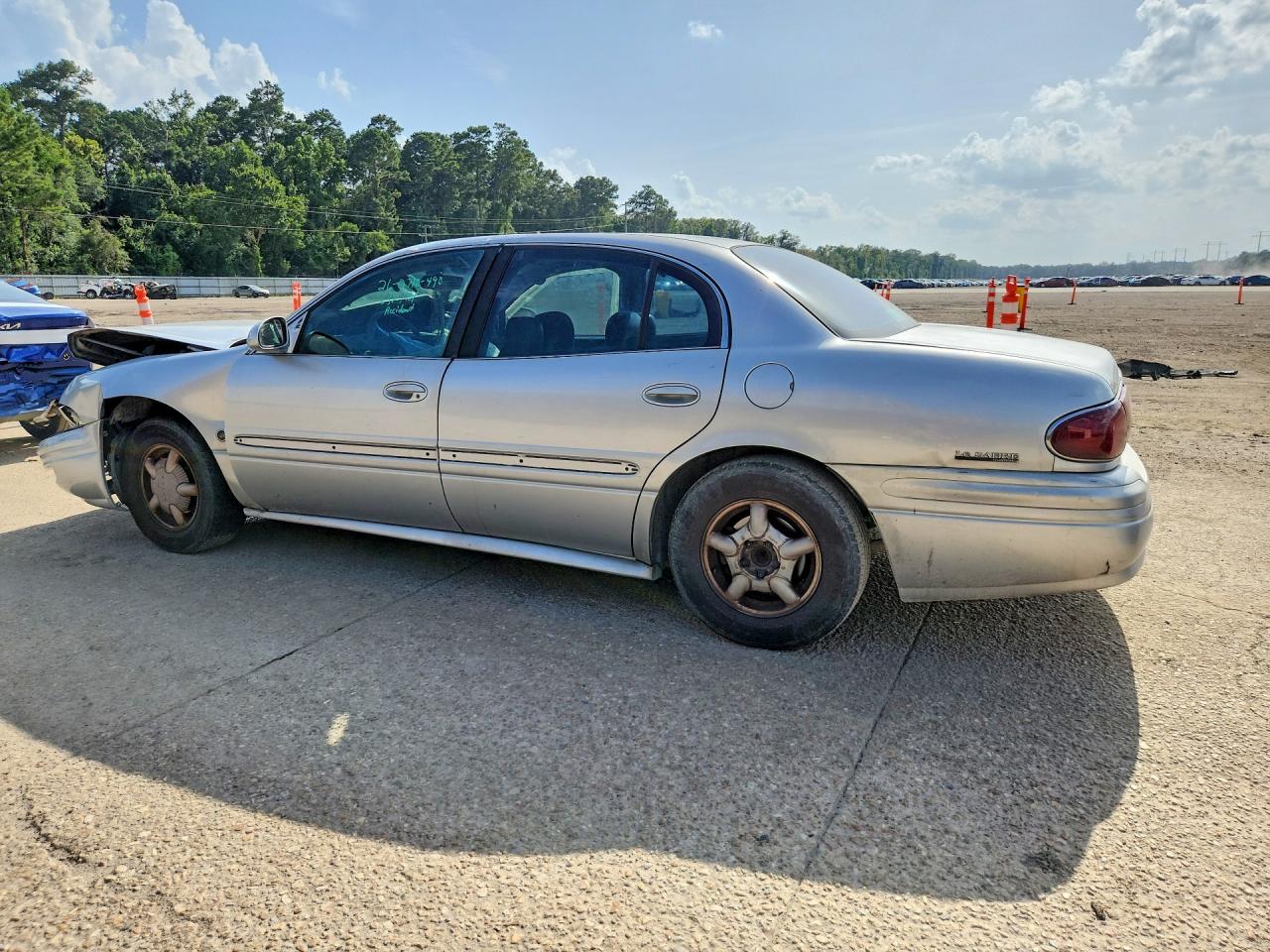 2000 Buick Lesabre Custom Silver vin: 1G4HP54K7Y4230450
