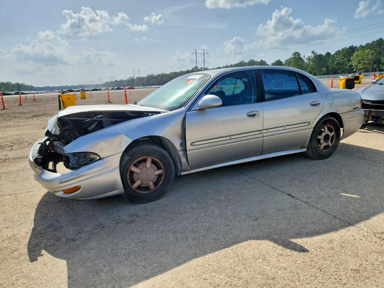 2000 Buick Lesabre Custom Silver vin: 1G4HP54K7Y4230450