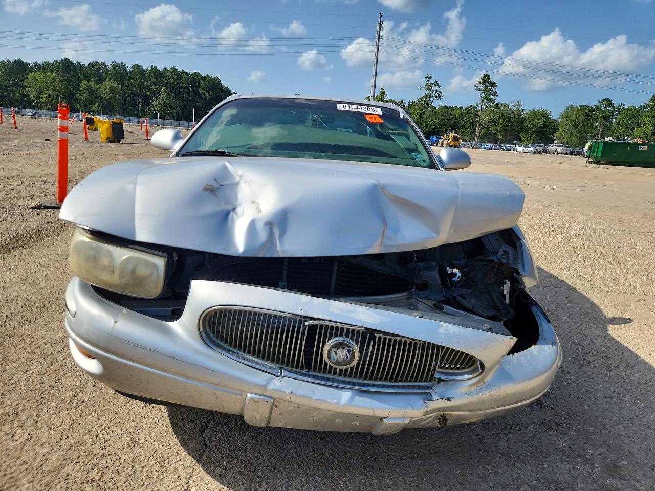 2000 Buick Lesabre Custom Silver vin: 1G4HP54K7Y4230450